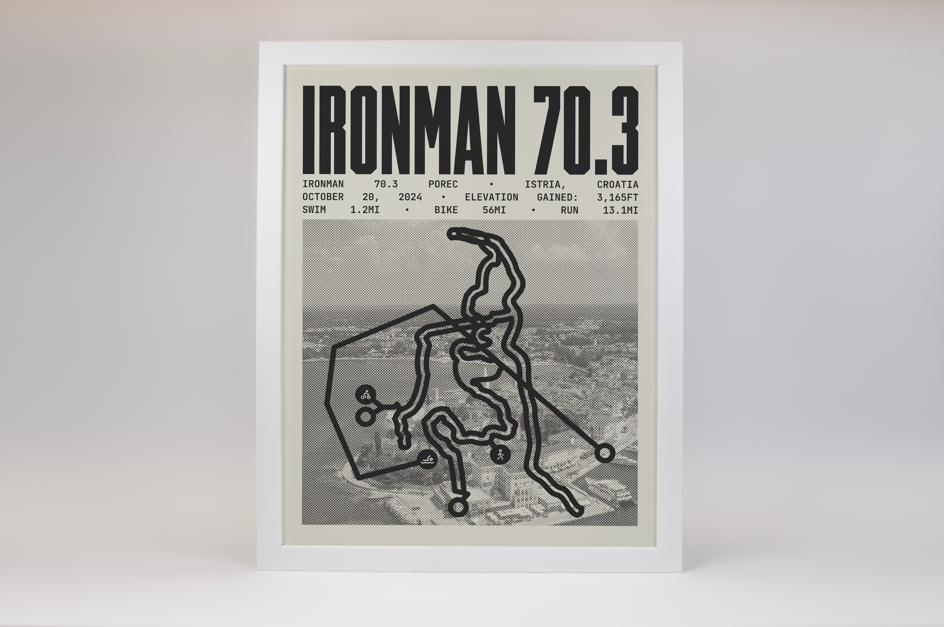 Ironman 70.3 Porec Poster