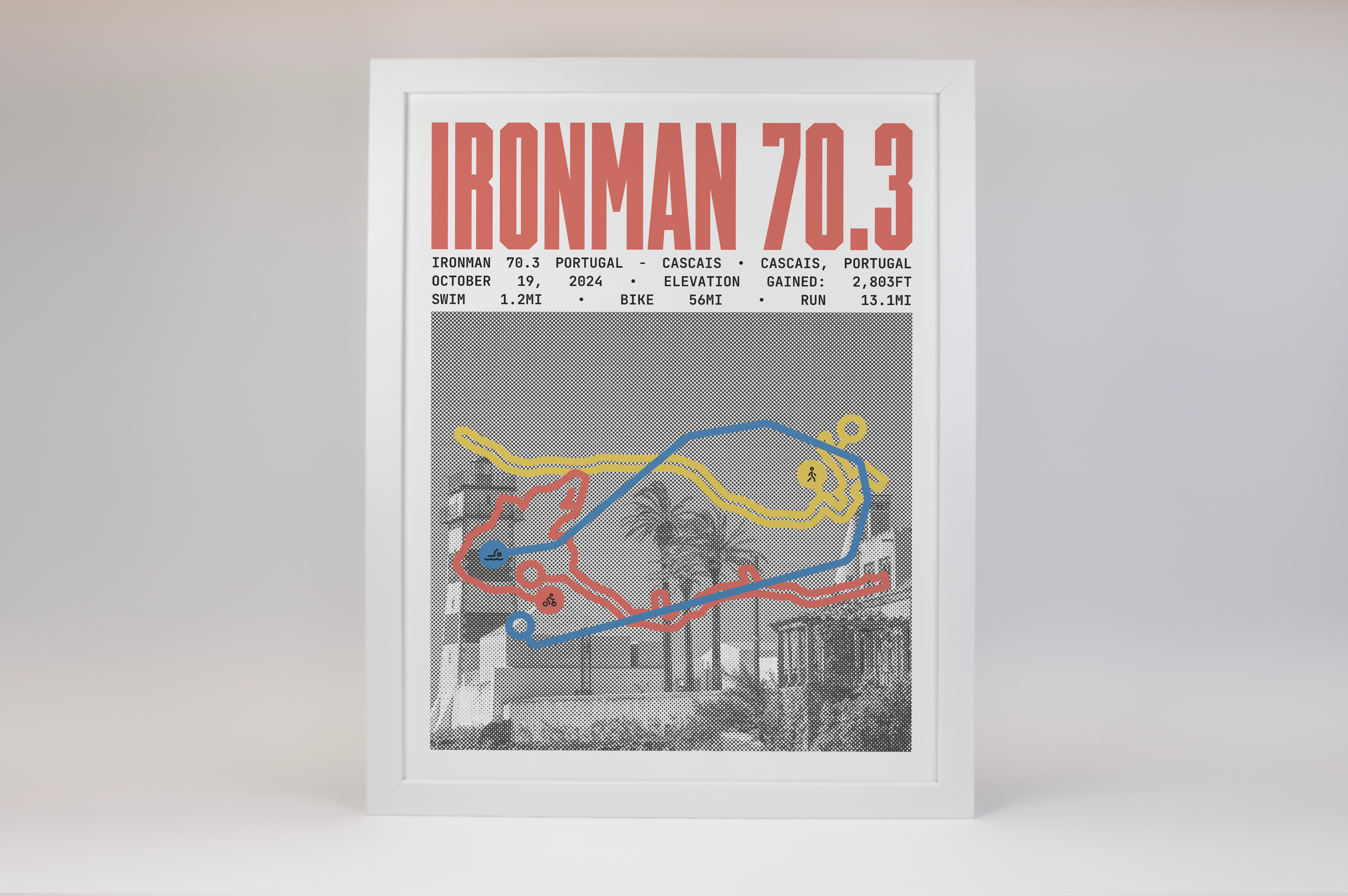 Ironman 70.3 Portugal - Cascais Poster