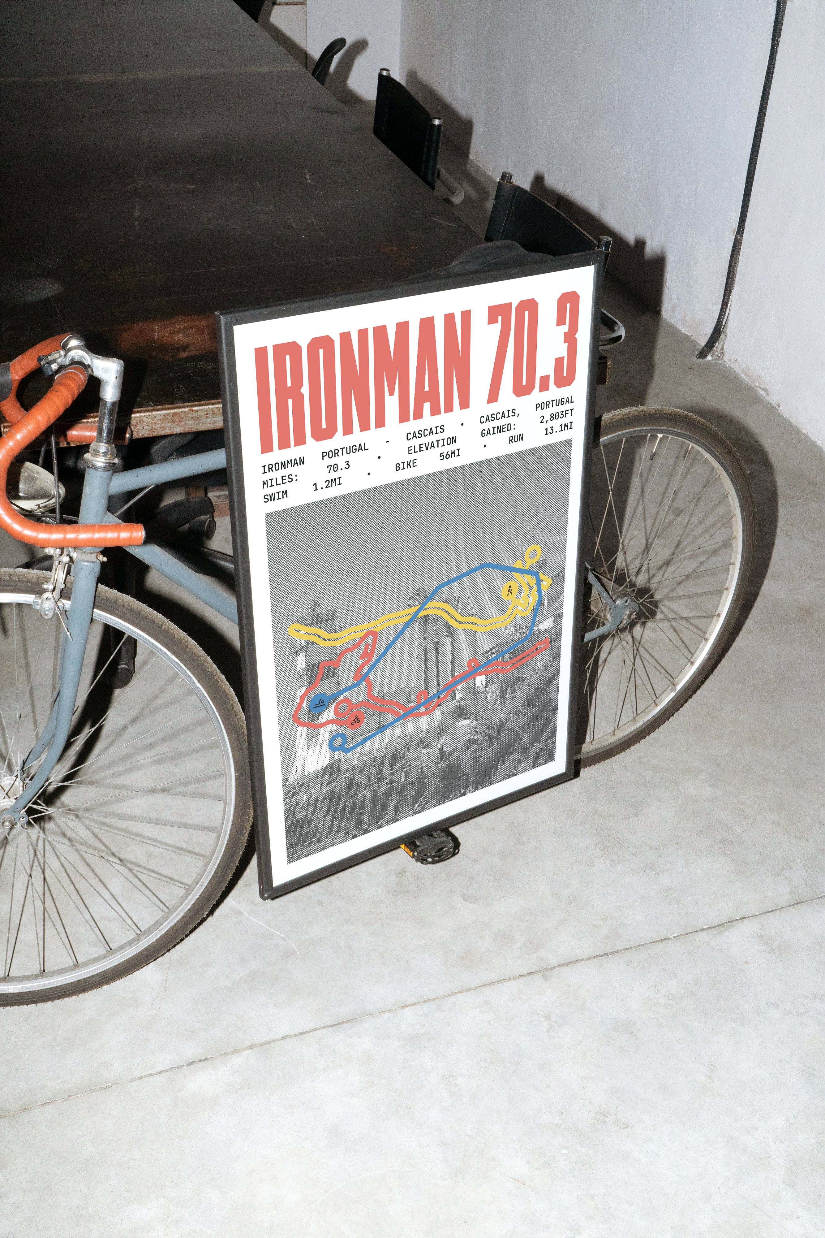 Ironman 70.3 Portugal - Cascais Poster