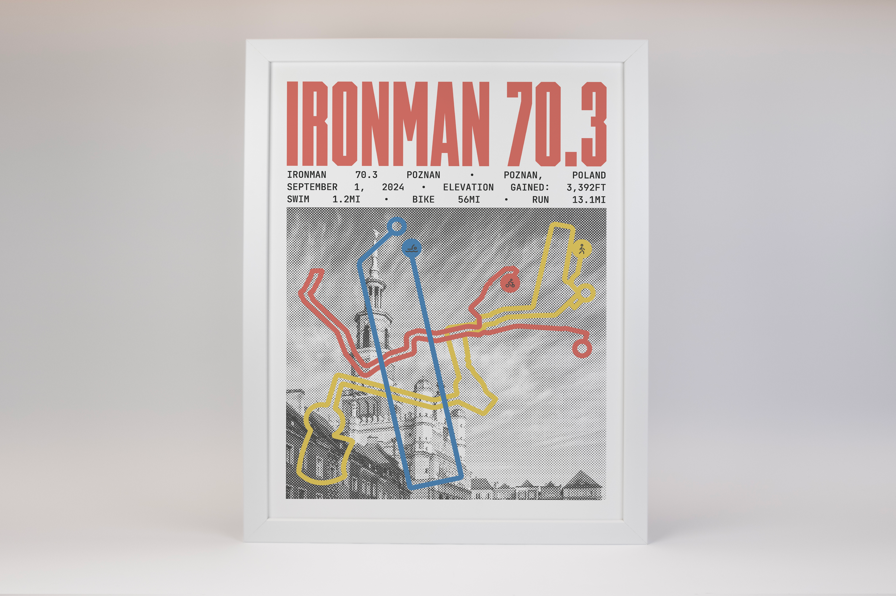 Ironman 70.3 Poznan Poster