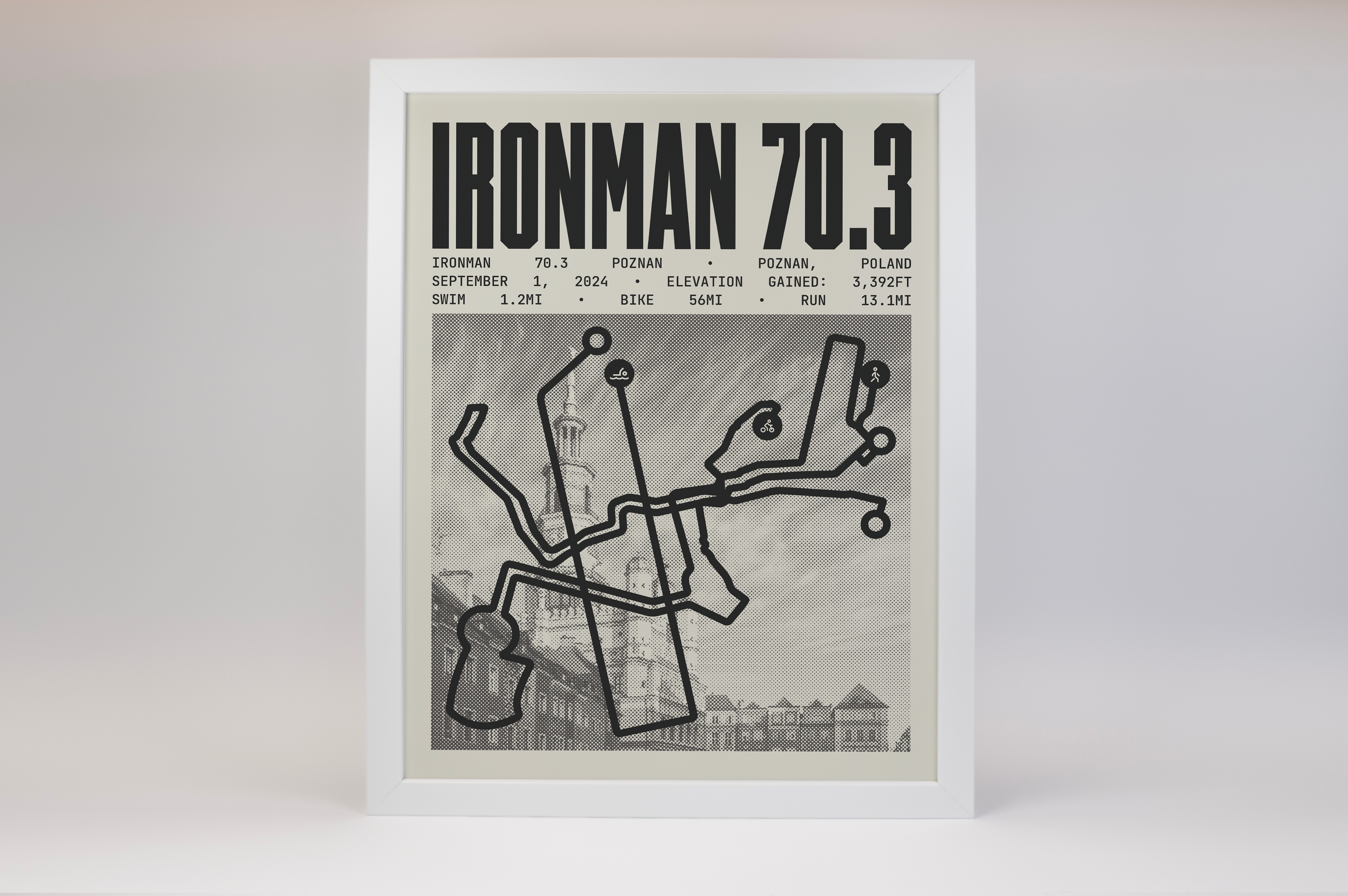 Ironman 70.3 Poznan Poster