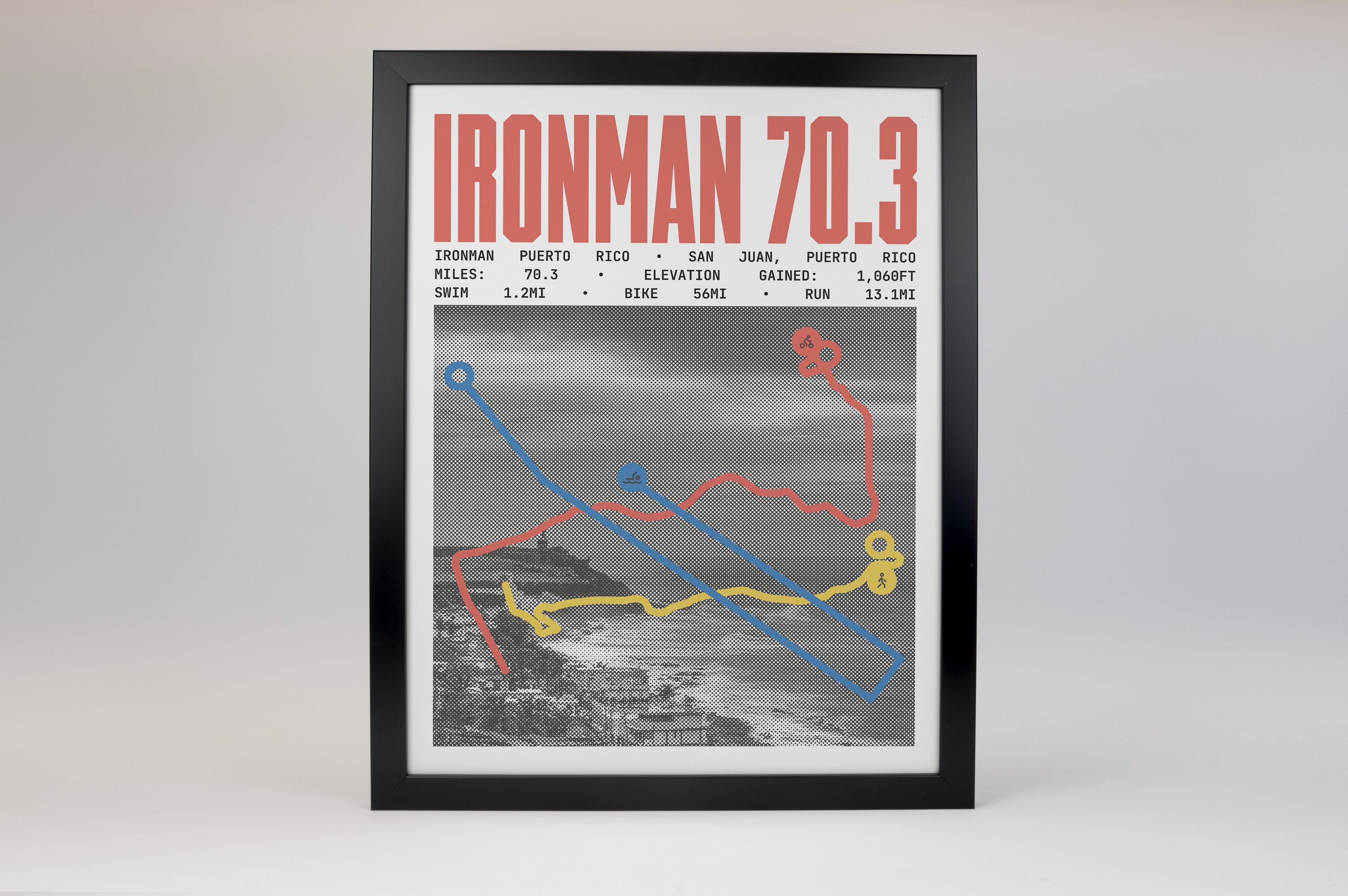 Ironman 70.3 Puerto Rico Poster