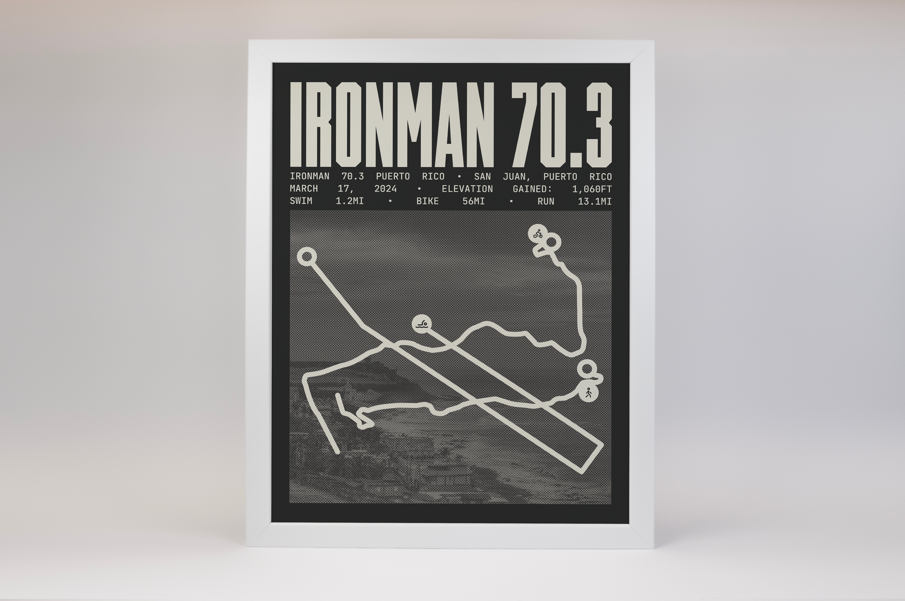 Ironman 70.3 Puerto Rico Poster