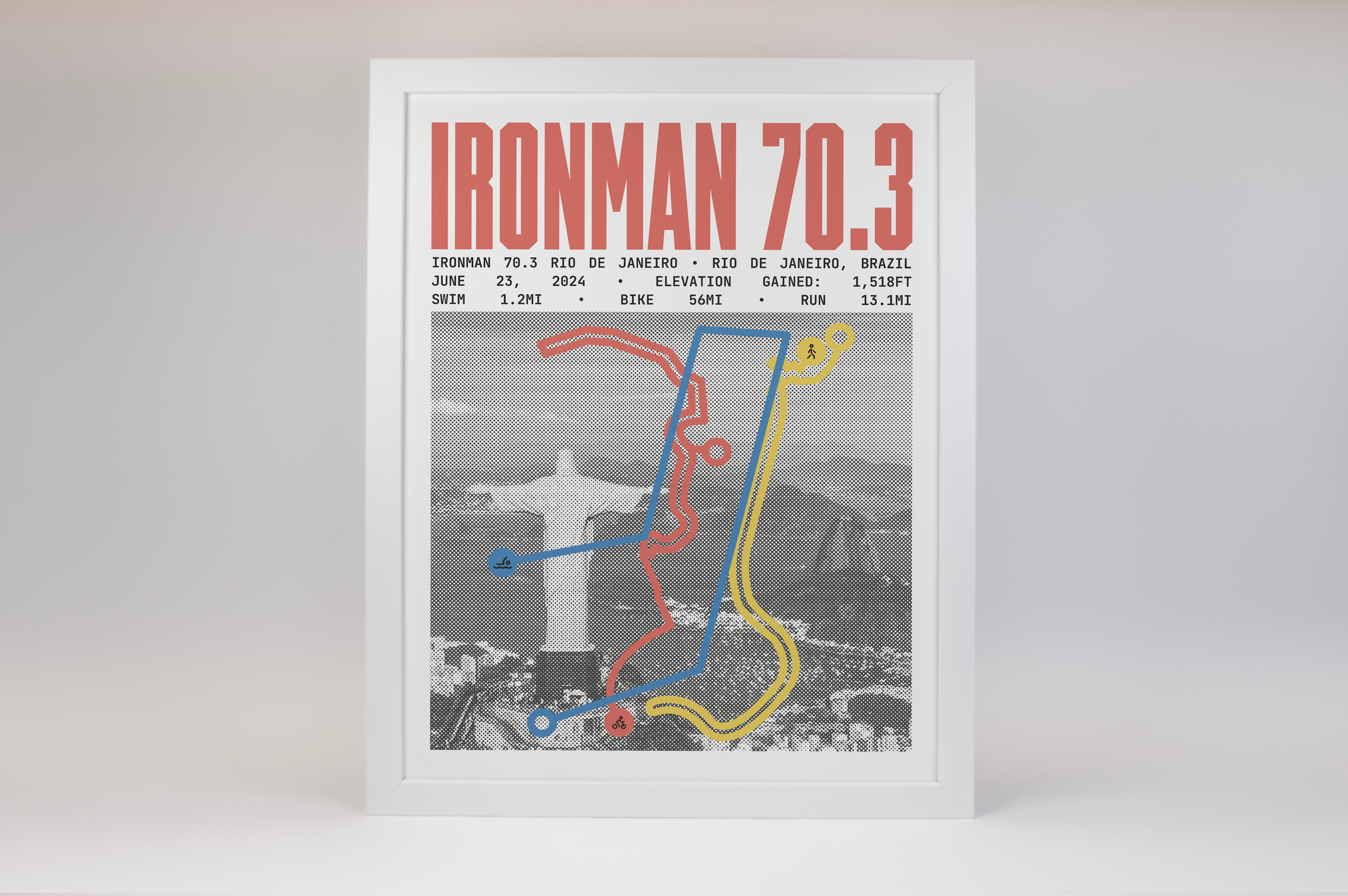 Ironman 70.3 Rio de Janeiro Poster