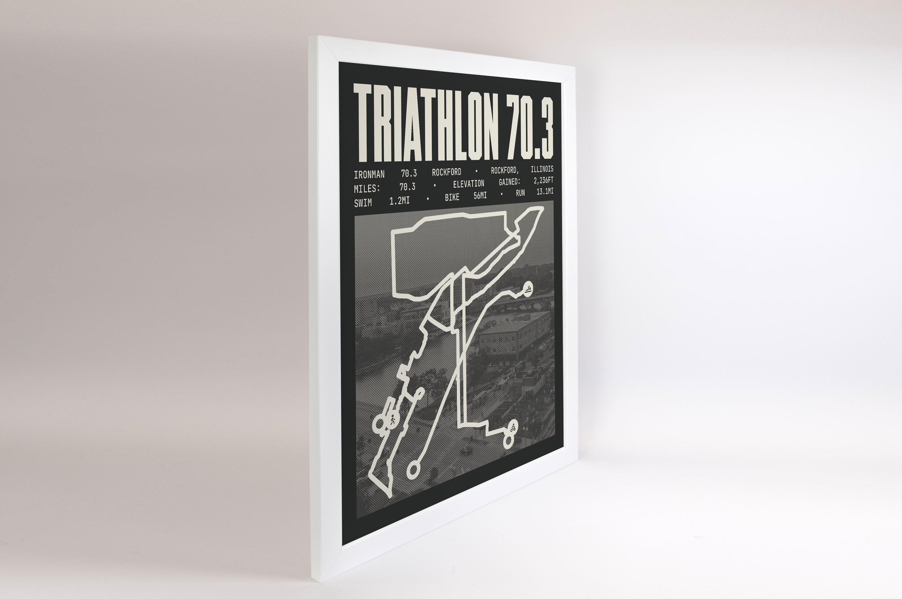 Ironman 70.3 Rockford Poster