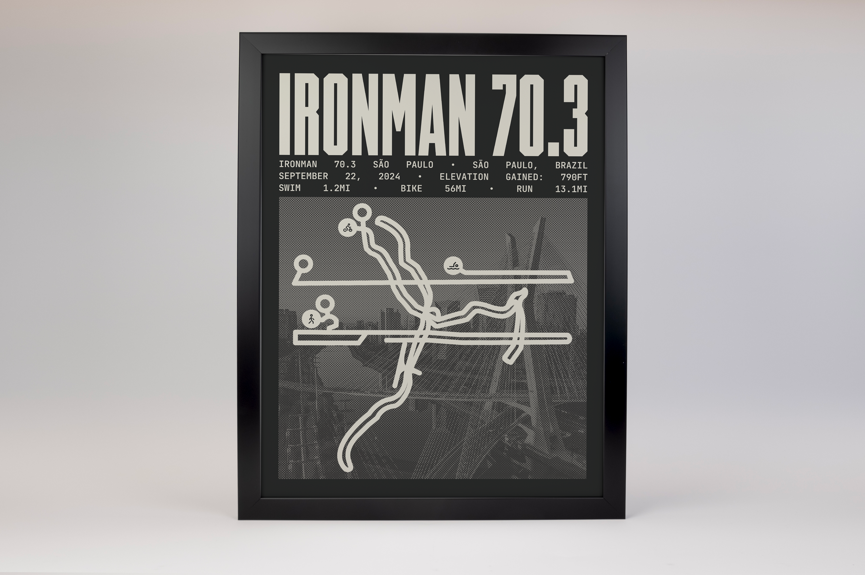 Ironman 70.3 São Paulo Poster