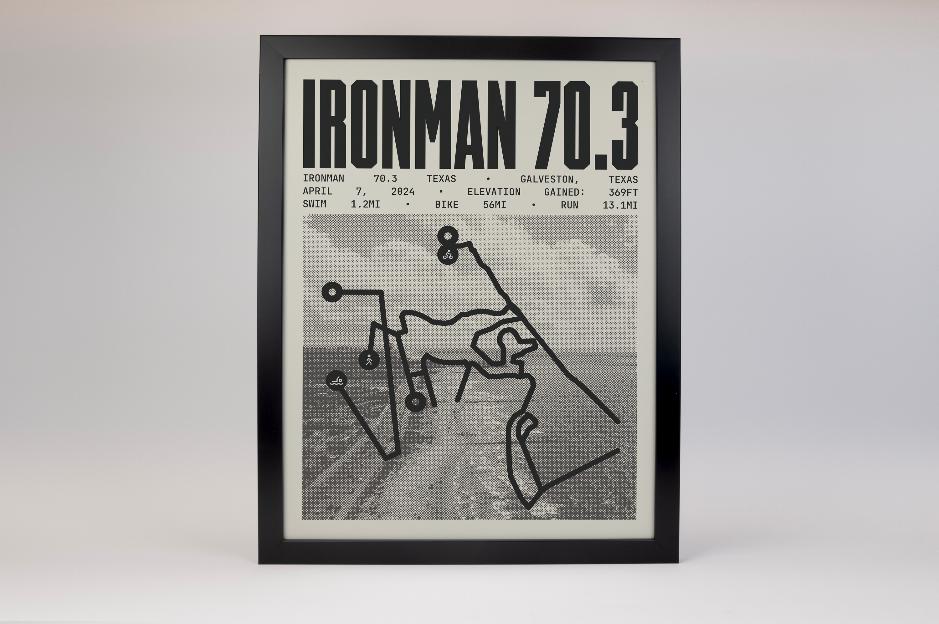 Ironman 70.3 Texas Poster