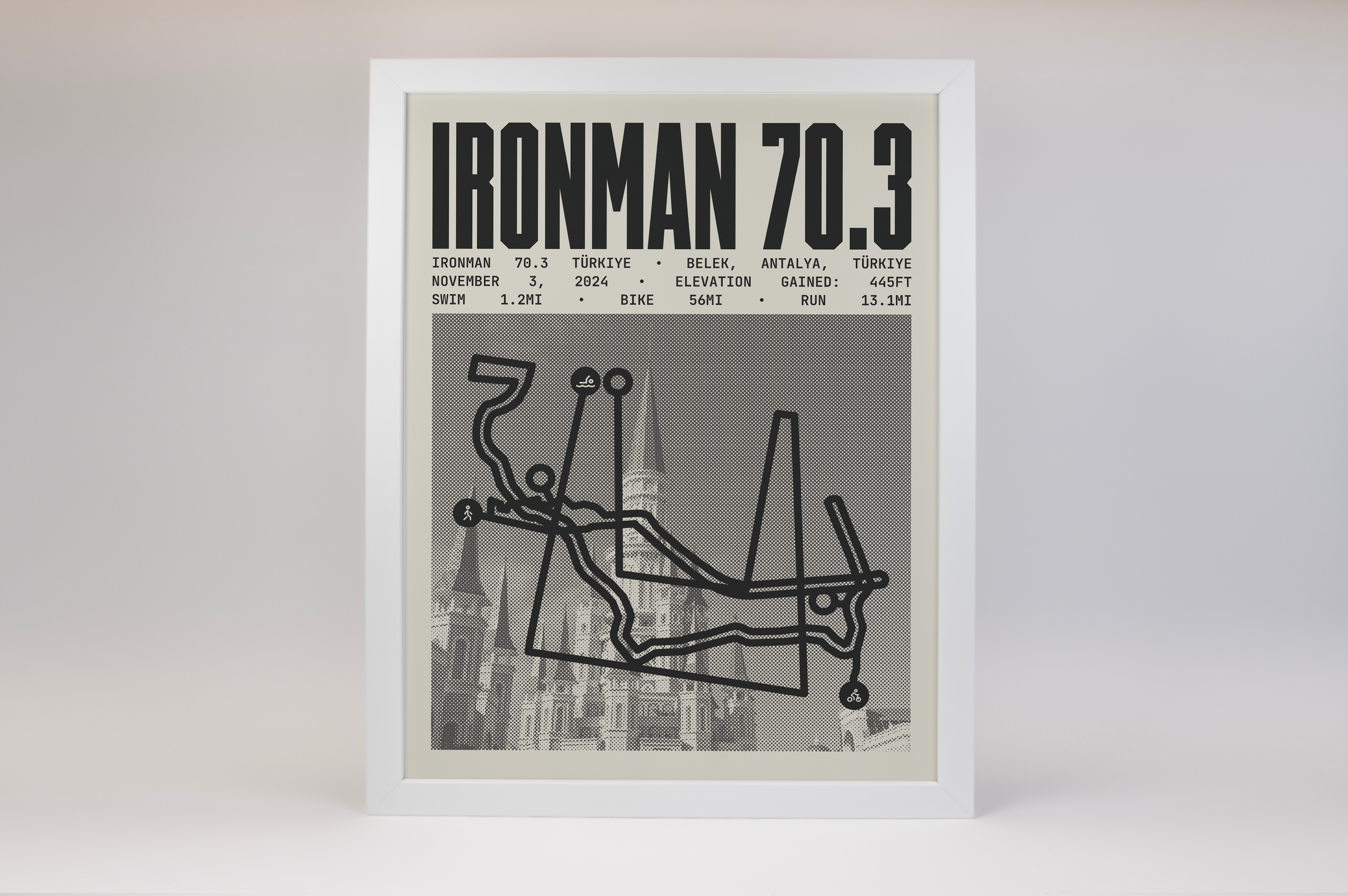 Ironman 70.3 Türkiye Poster