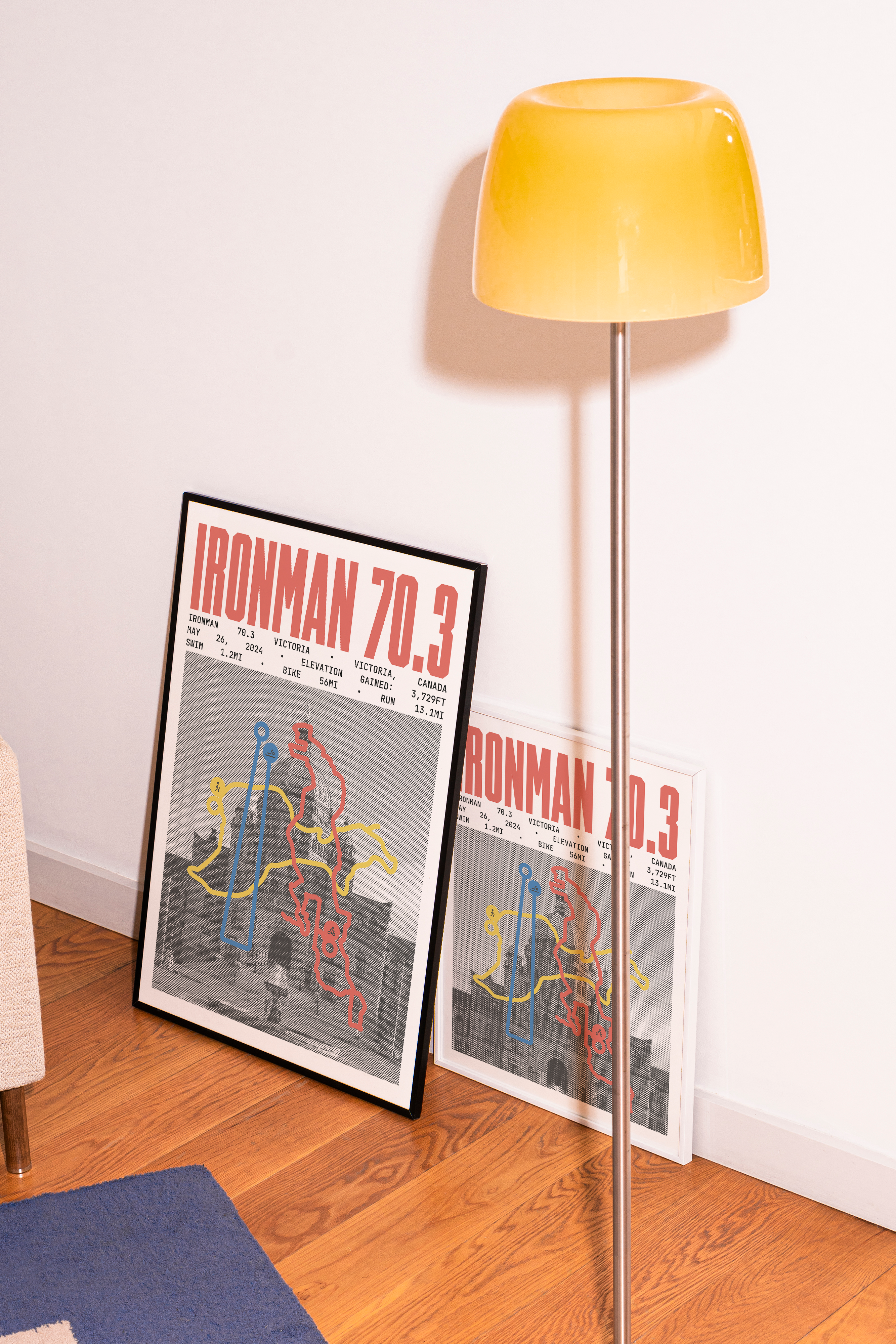 Ironman 70.3 Victoria Poster