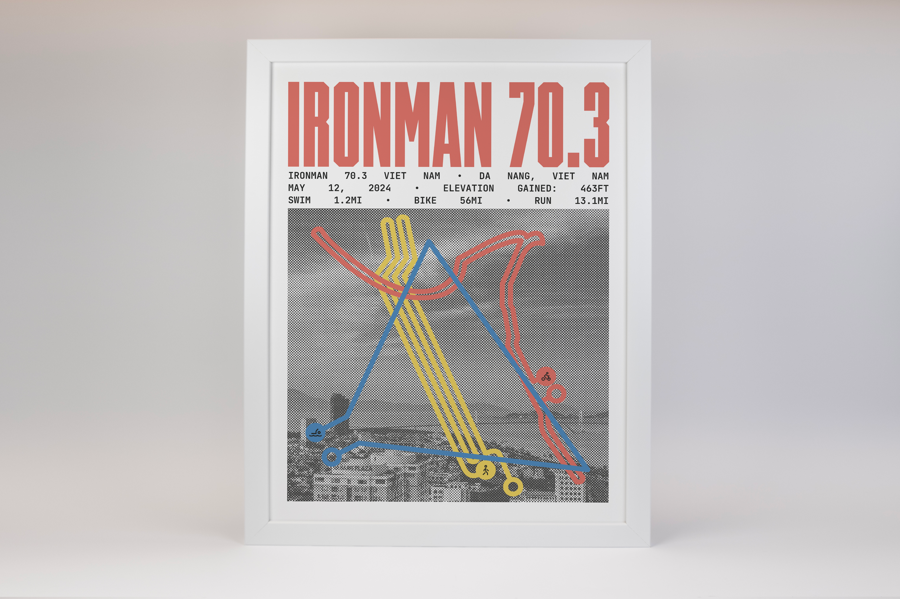 Ironman 70.3 Viet Nam Poster