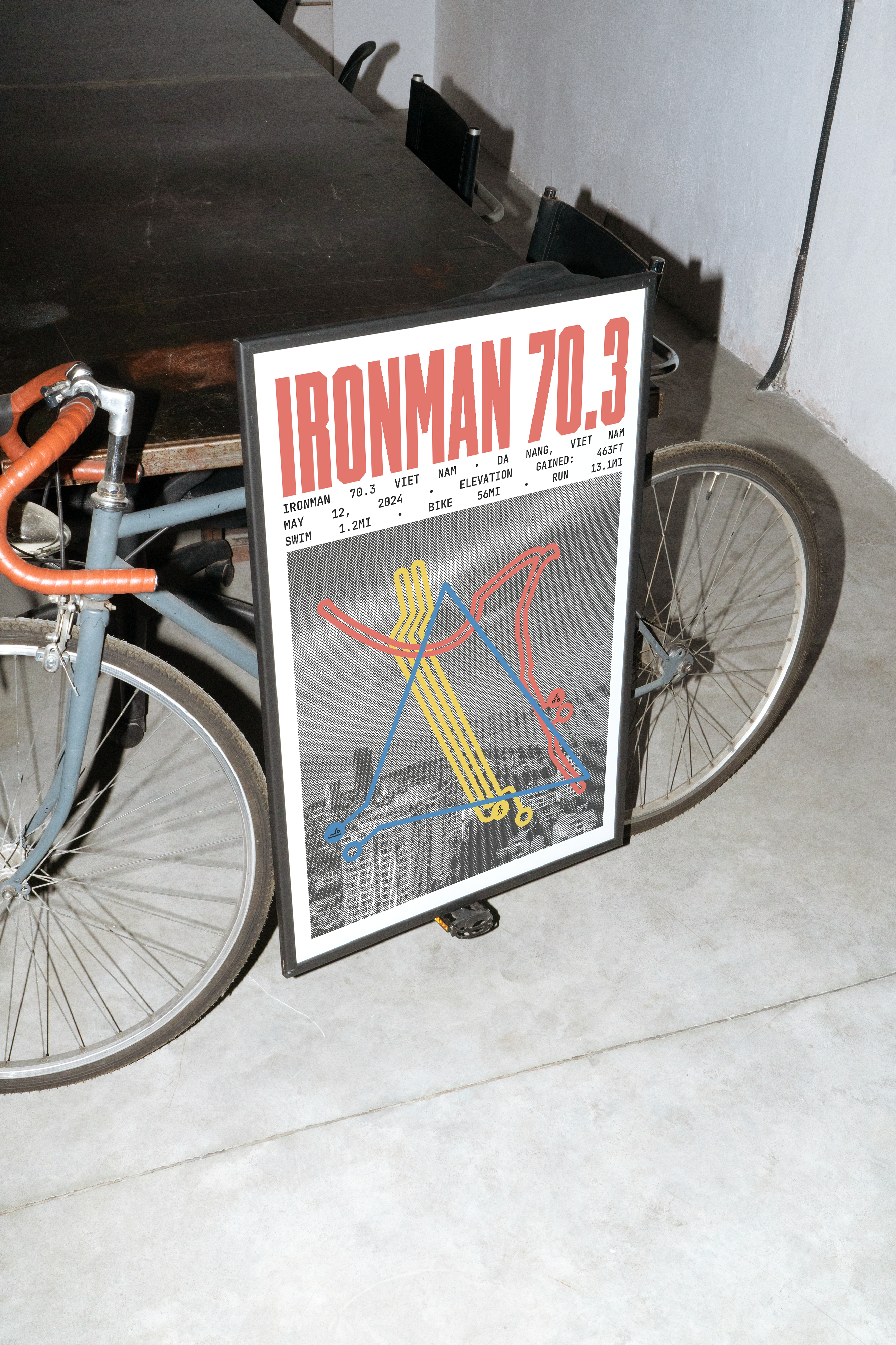 Ironman 70.3 Viet Nam Poster