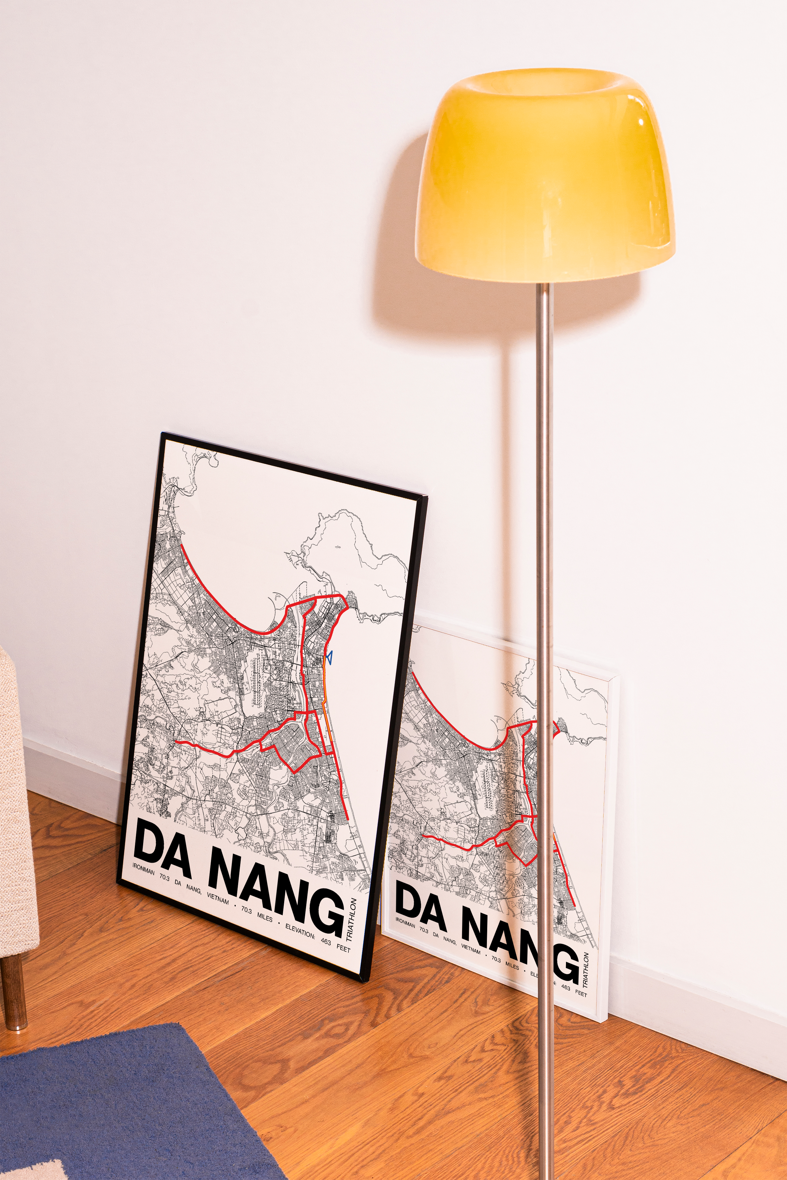 Ironman 70.3 Viet Nam Poster - Grid Style