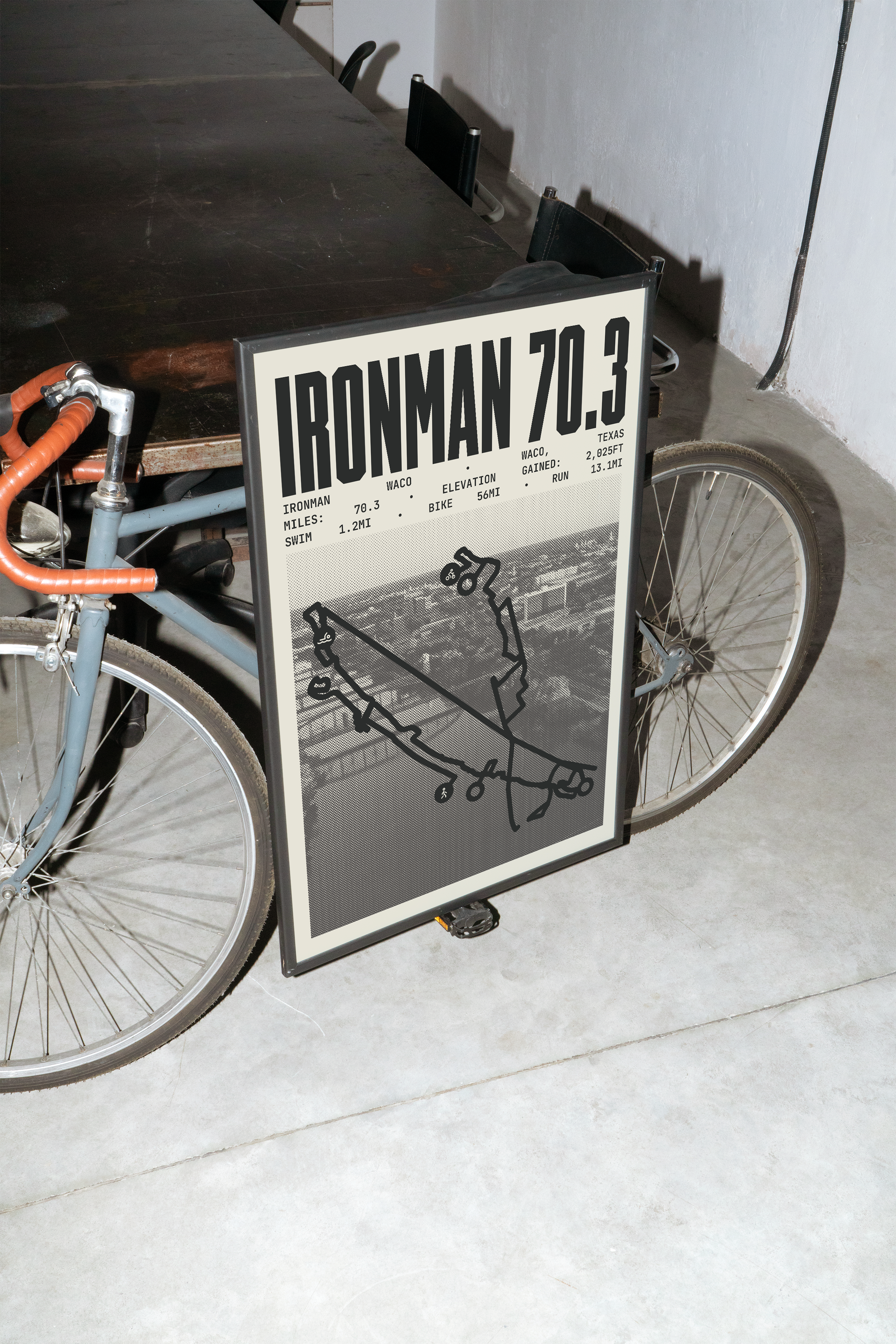 Ironman 70.3 Waco Poster