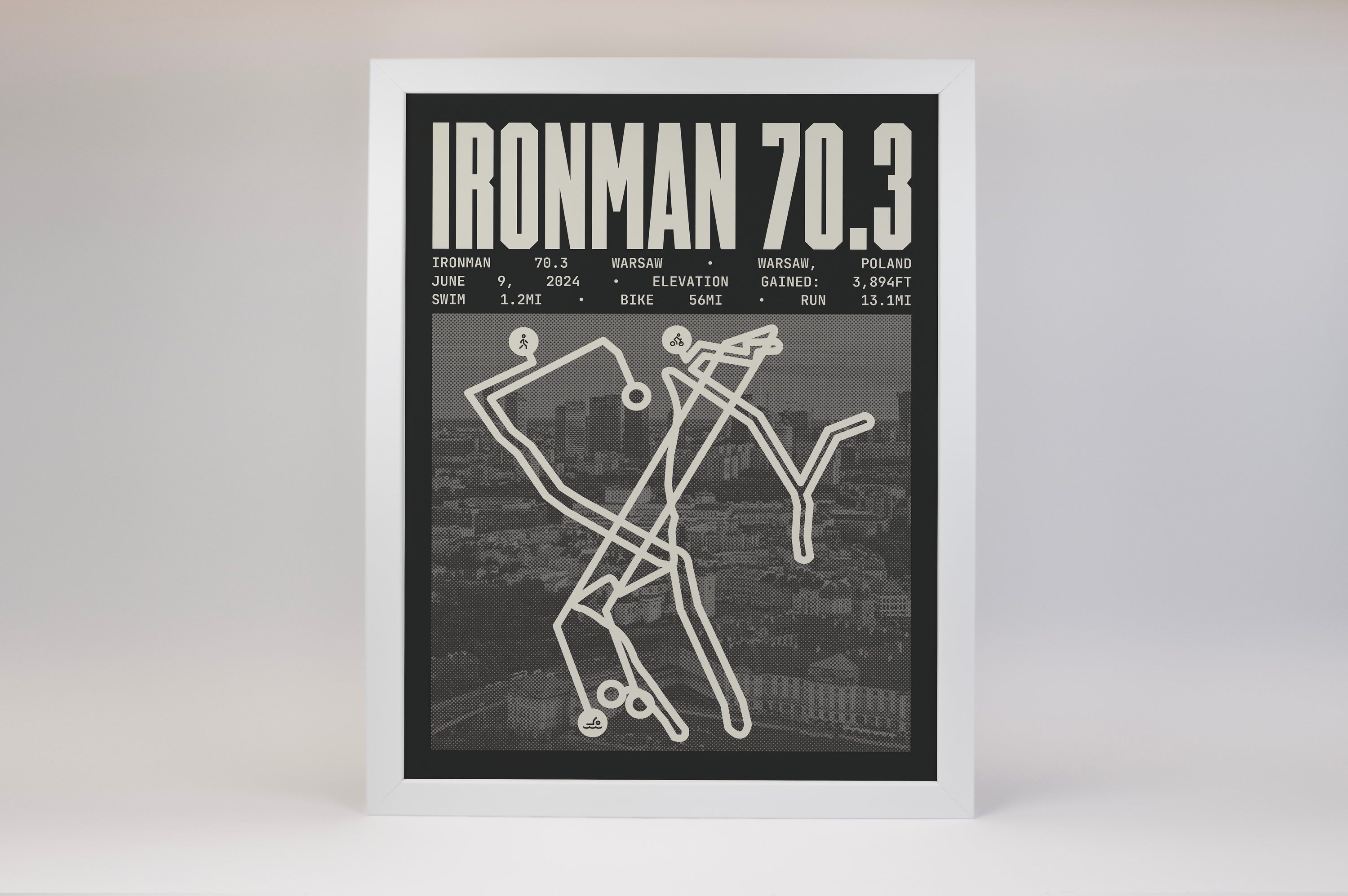 Ironman 70.3 Warsaw Poster