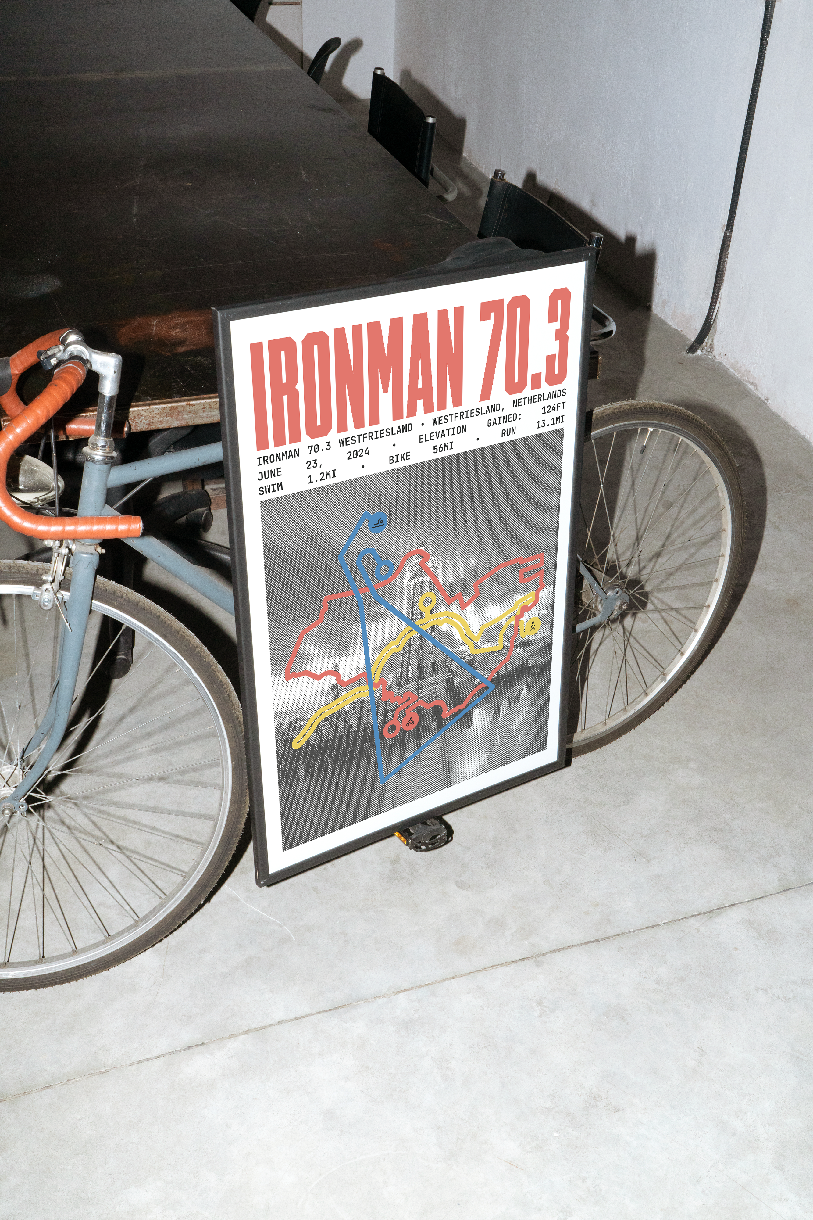 Ironman 70.3 Westfriesland Poster