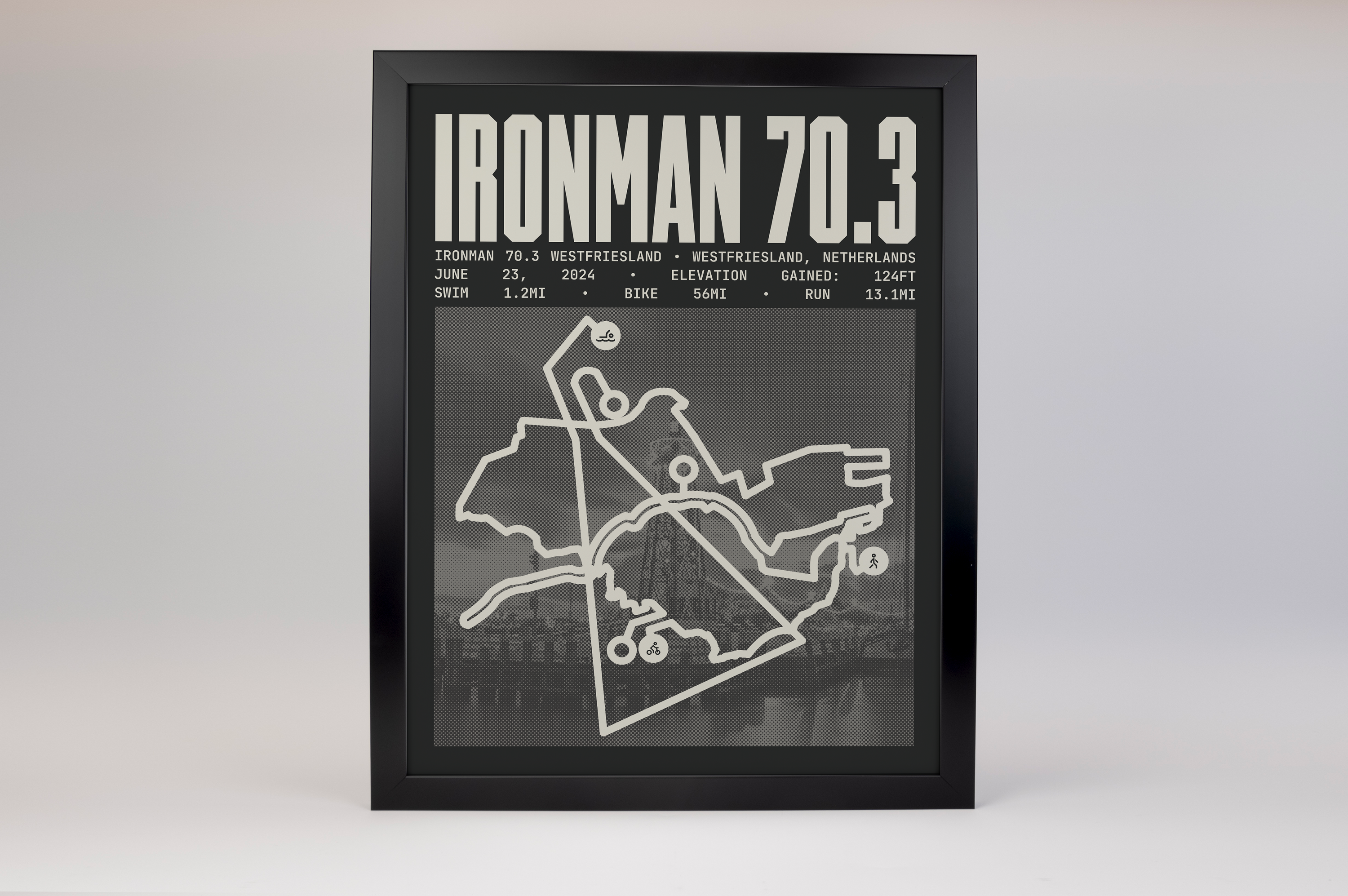 Ironman 70.3 Westfriesland Poster