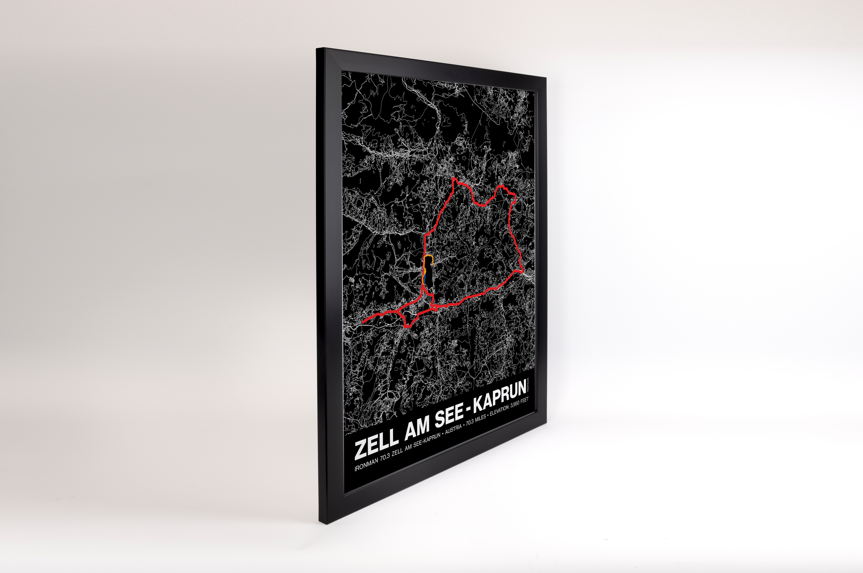 Ironman 70.3 Zell am See-Kaprun Poster - Grid Style