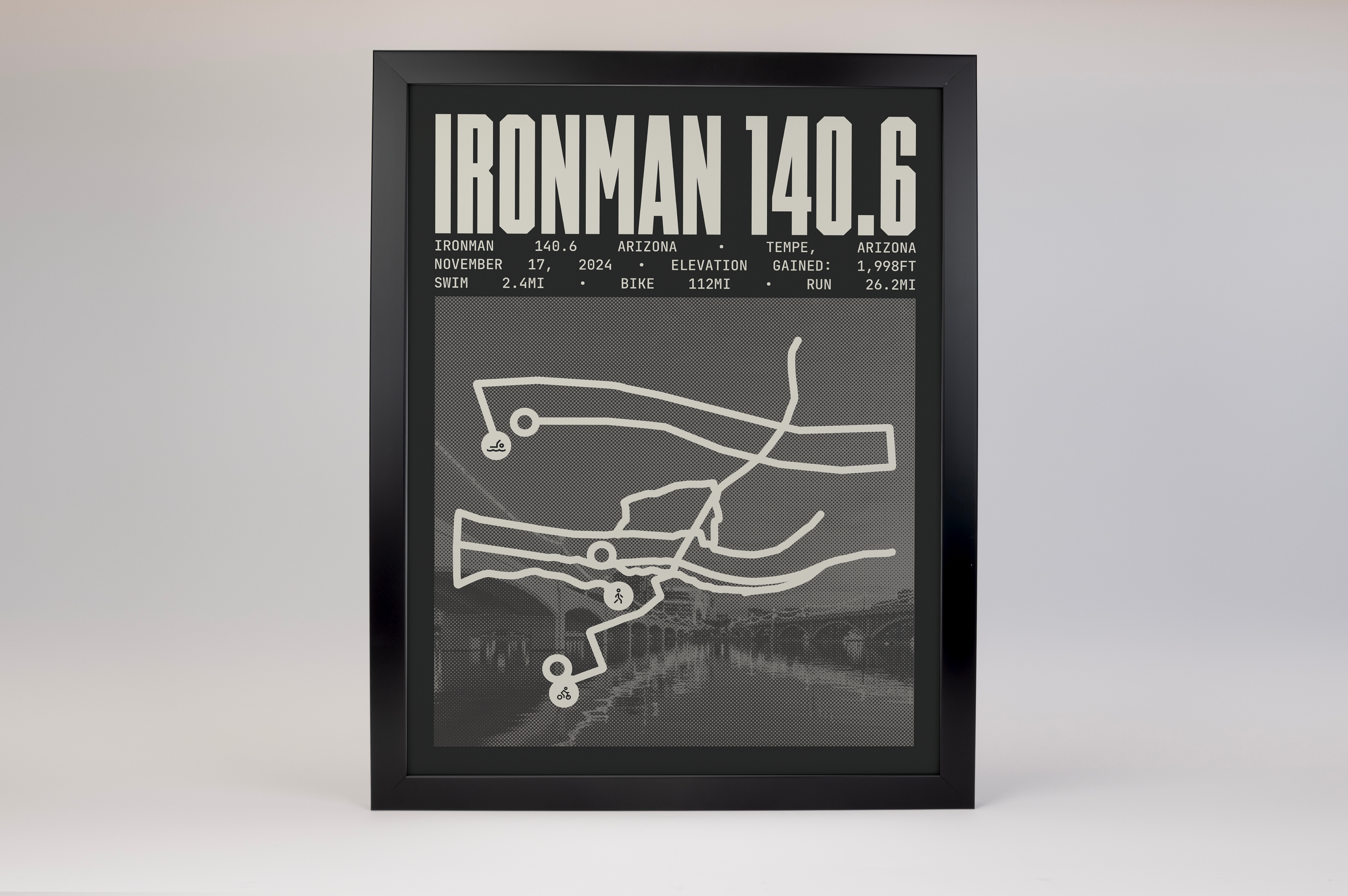 Ironman 140.6 Arizona Poster