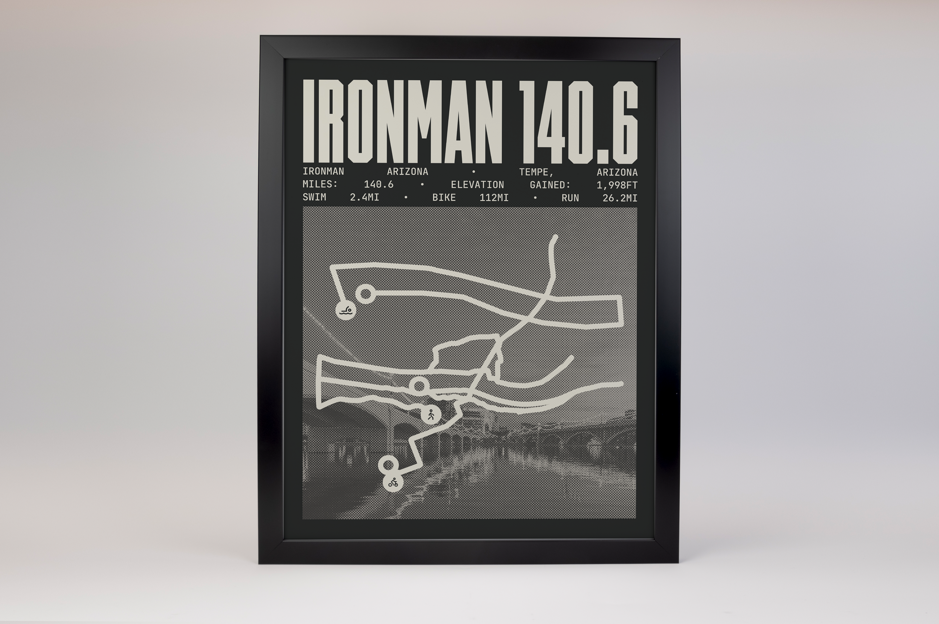 Ironman 140.6 Arizona Poster