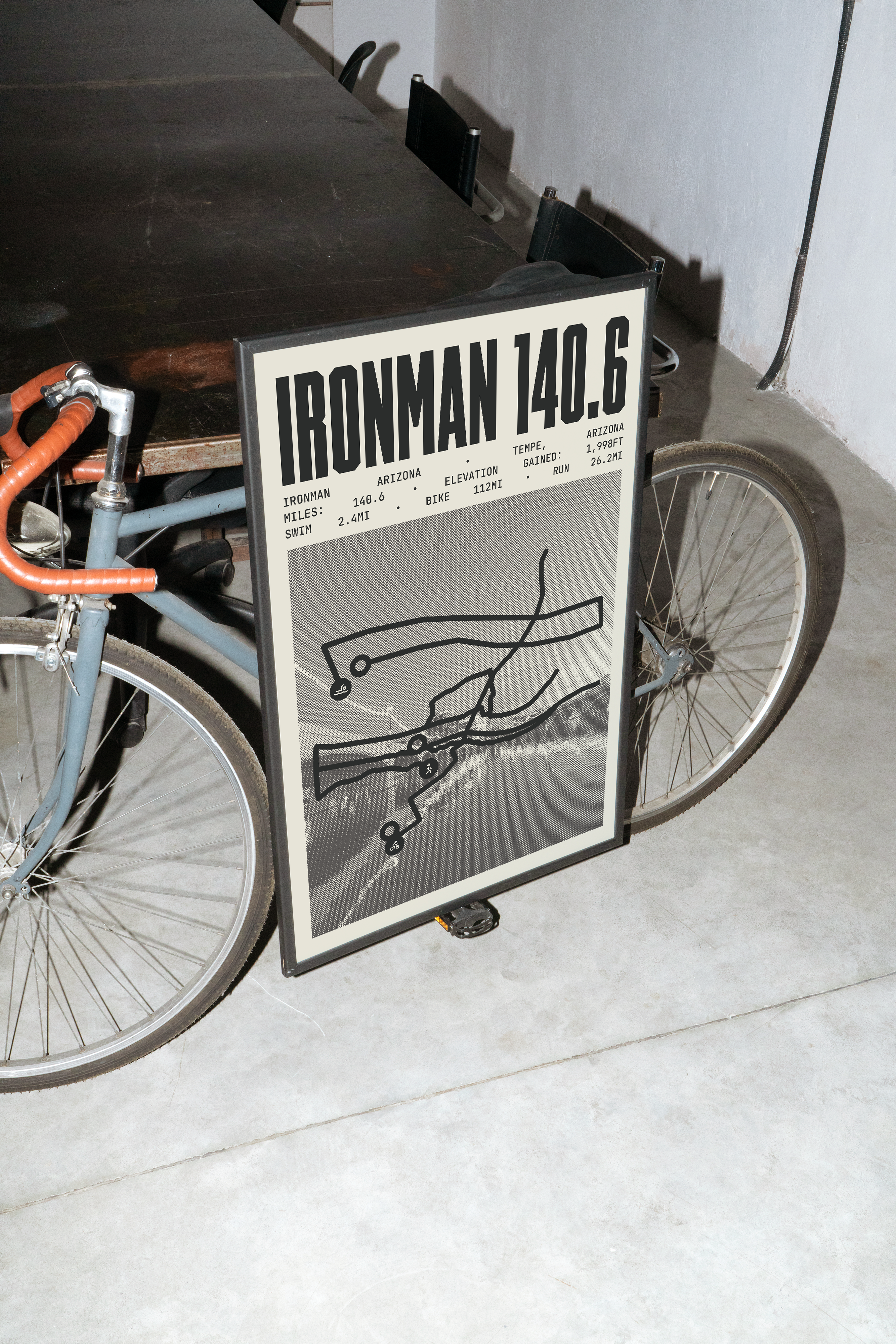 Ironman 140.6 Arizona Poster