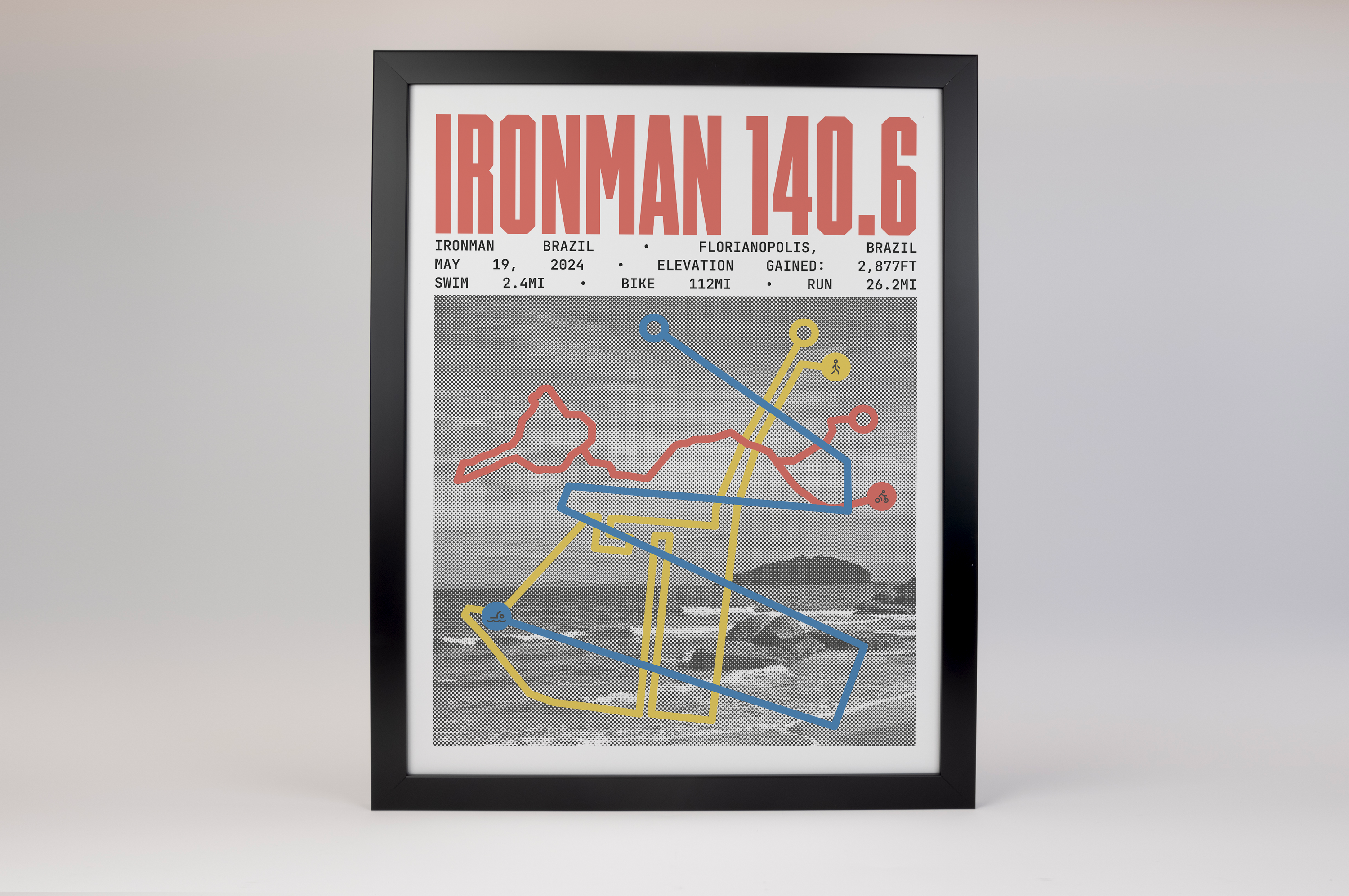 Ironman 140.6 Brazil Poster