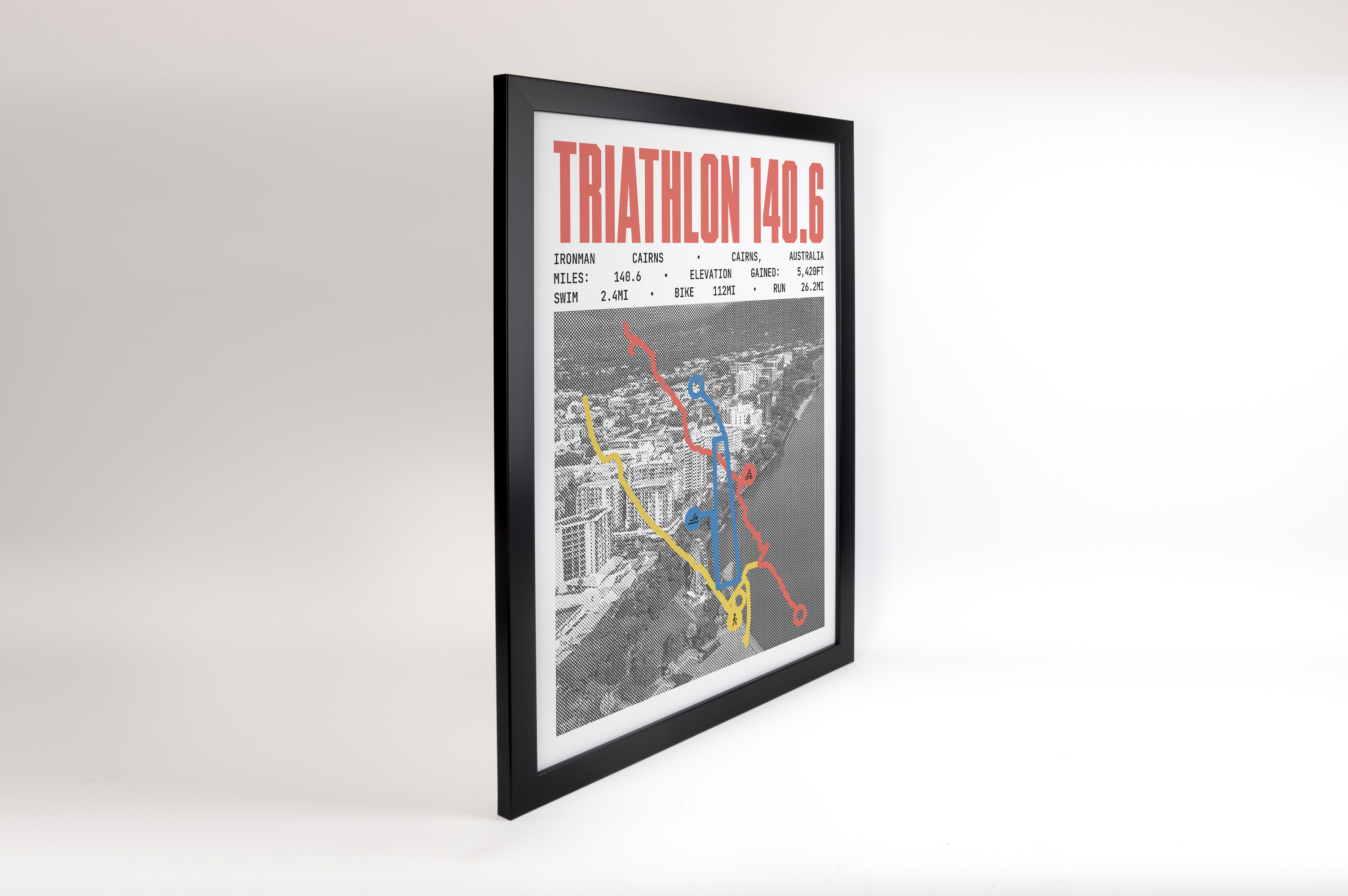 Ironman 140.6 Cairns Poster