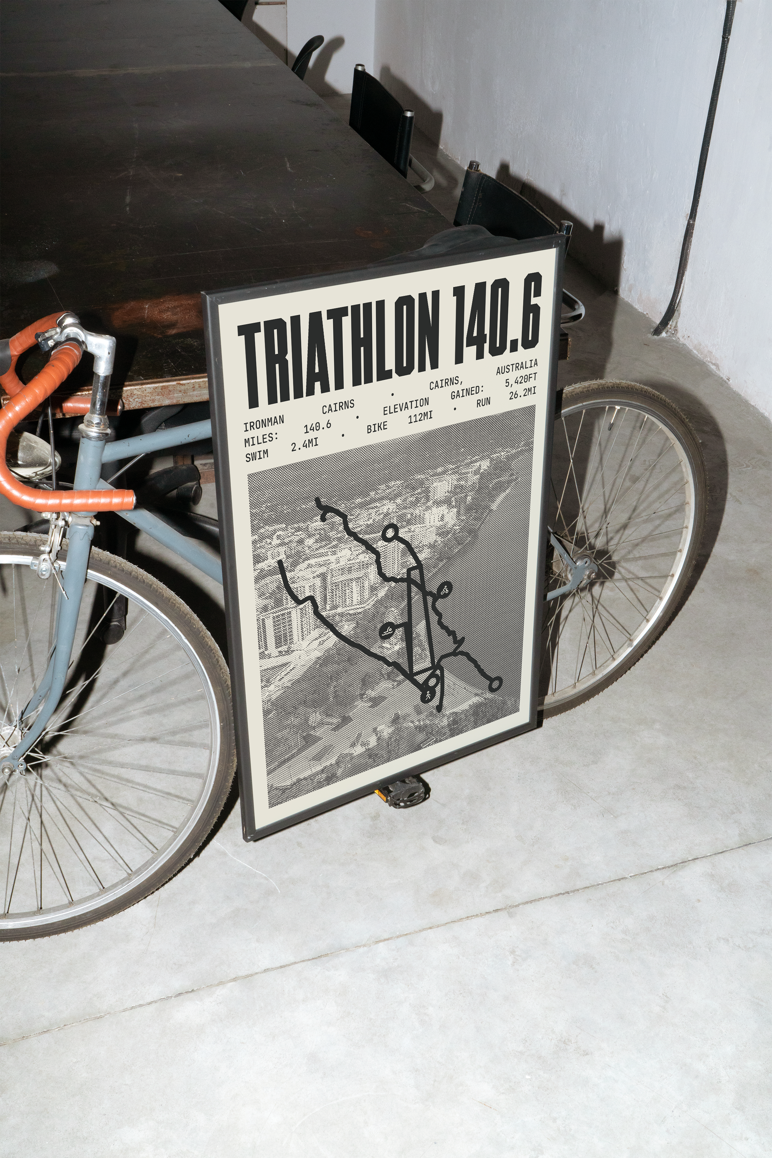 Ironman 140.6 Cairns Poster