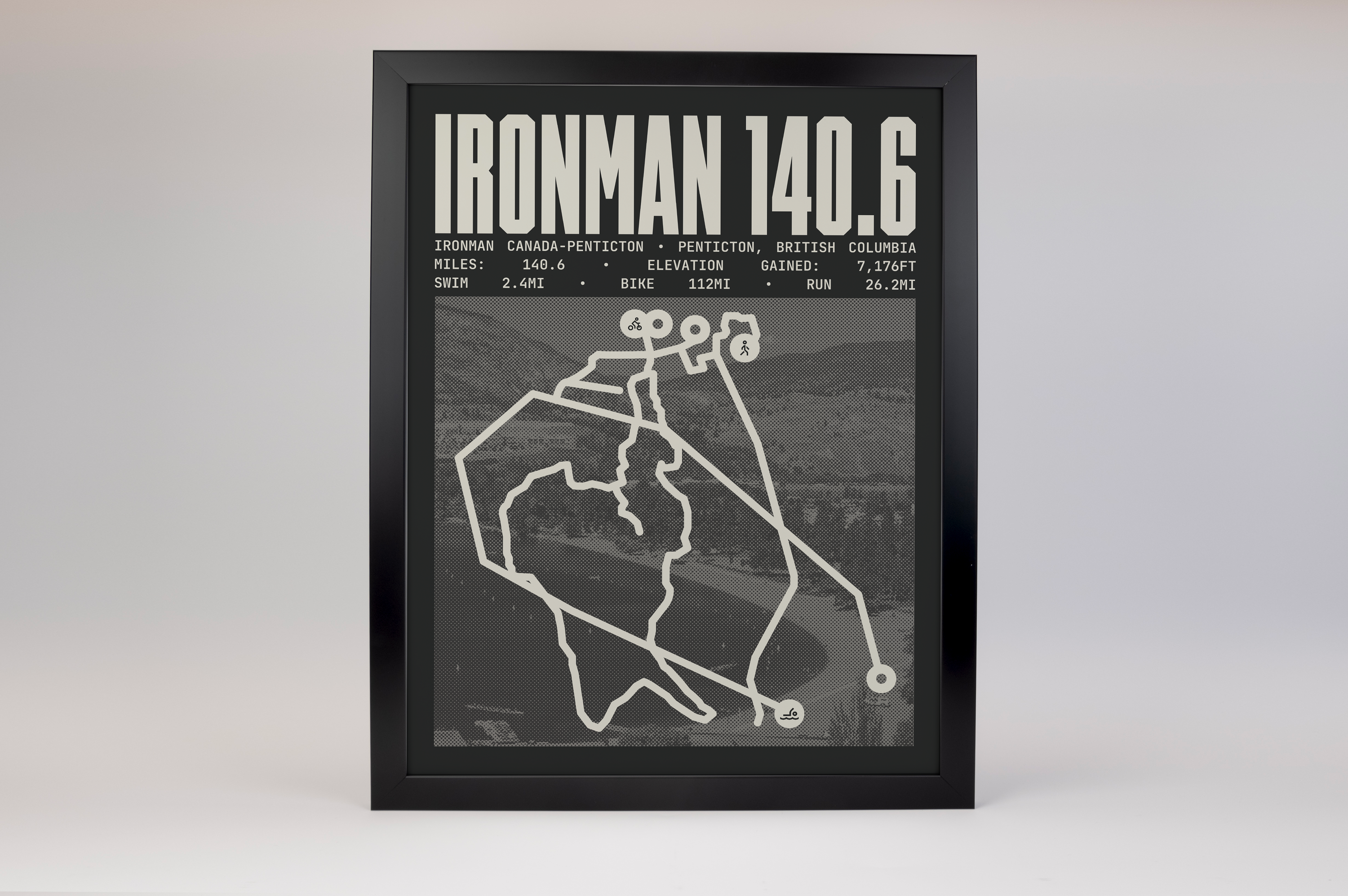 Ironman 140.6 Canada-Penticton Poster