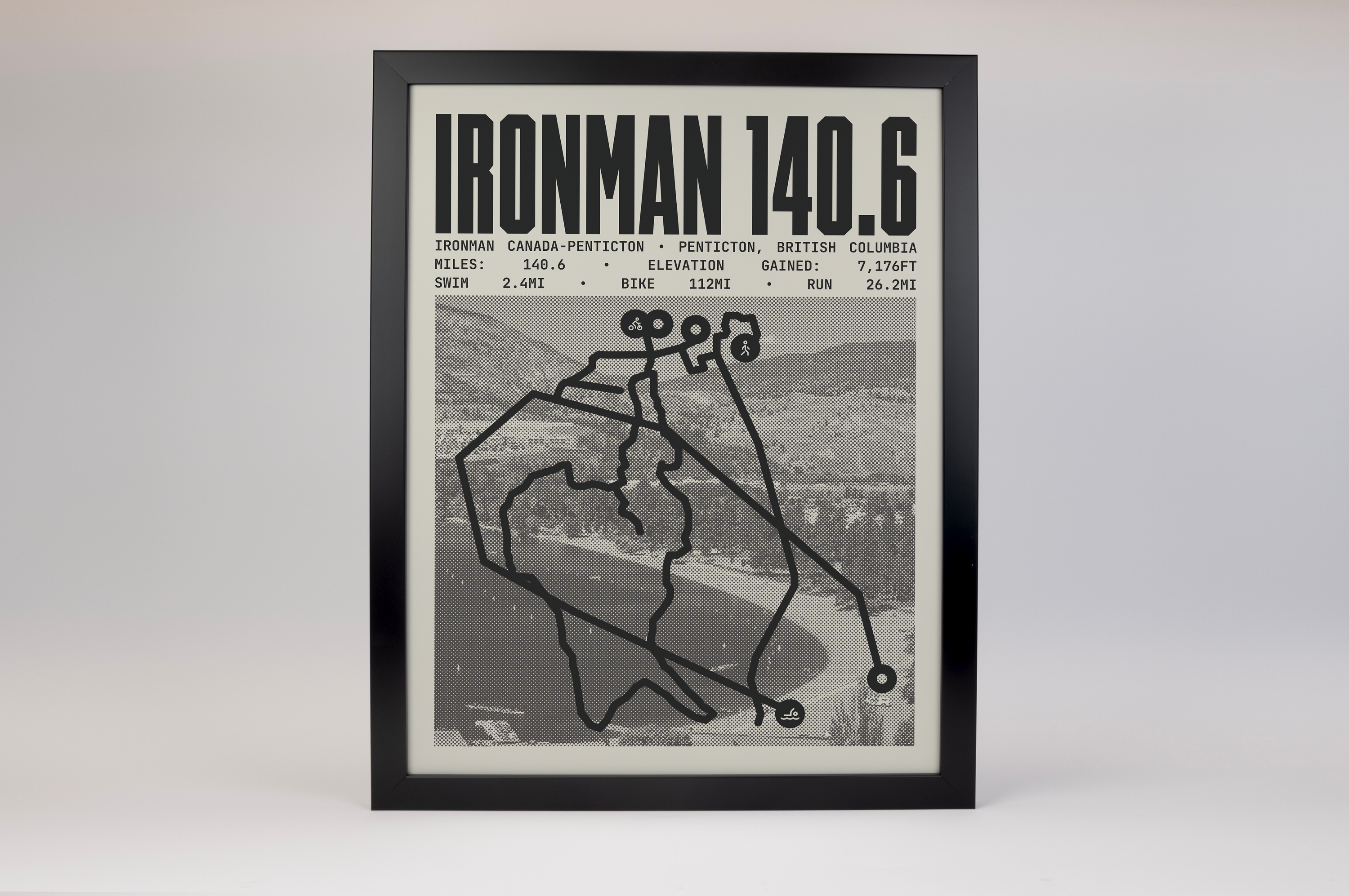 Ironman 140.6 Canada-Penticton Poster