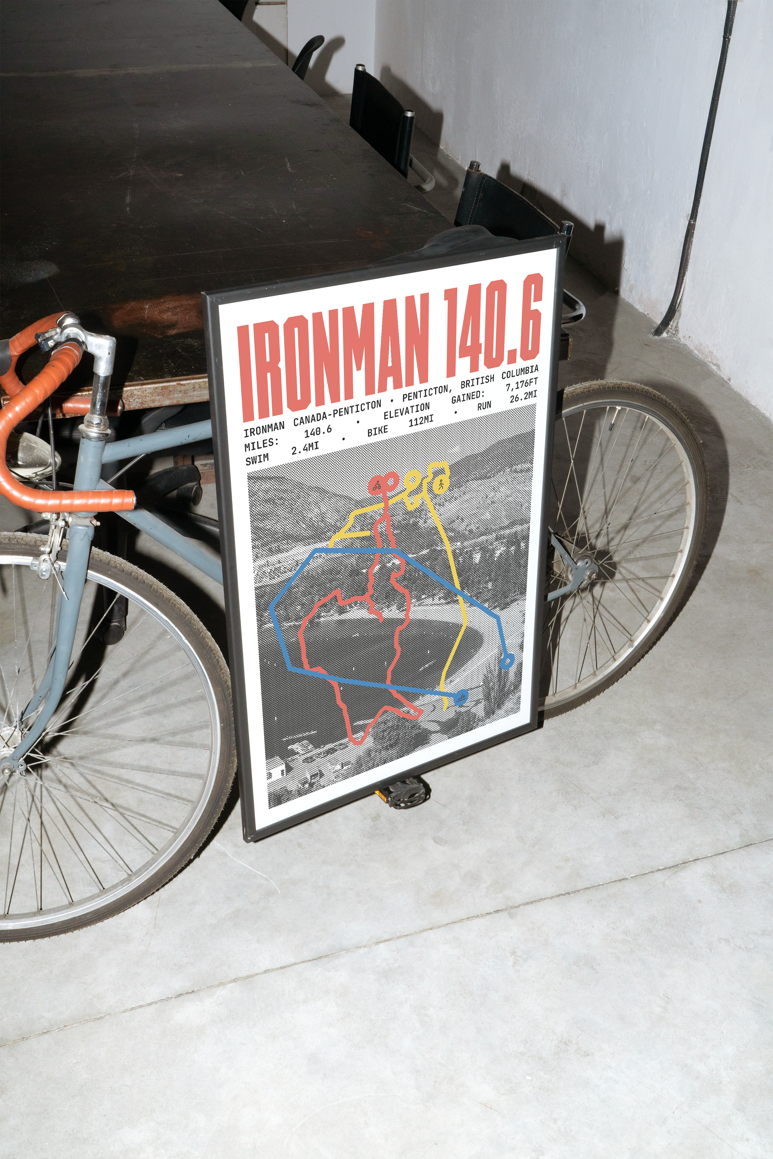 Ironman 140.6 Canada-Penticton Poster