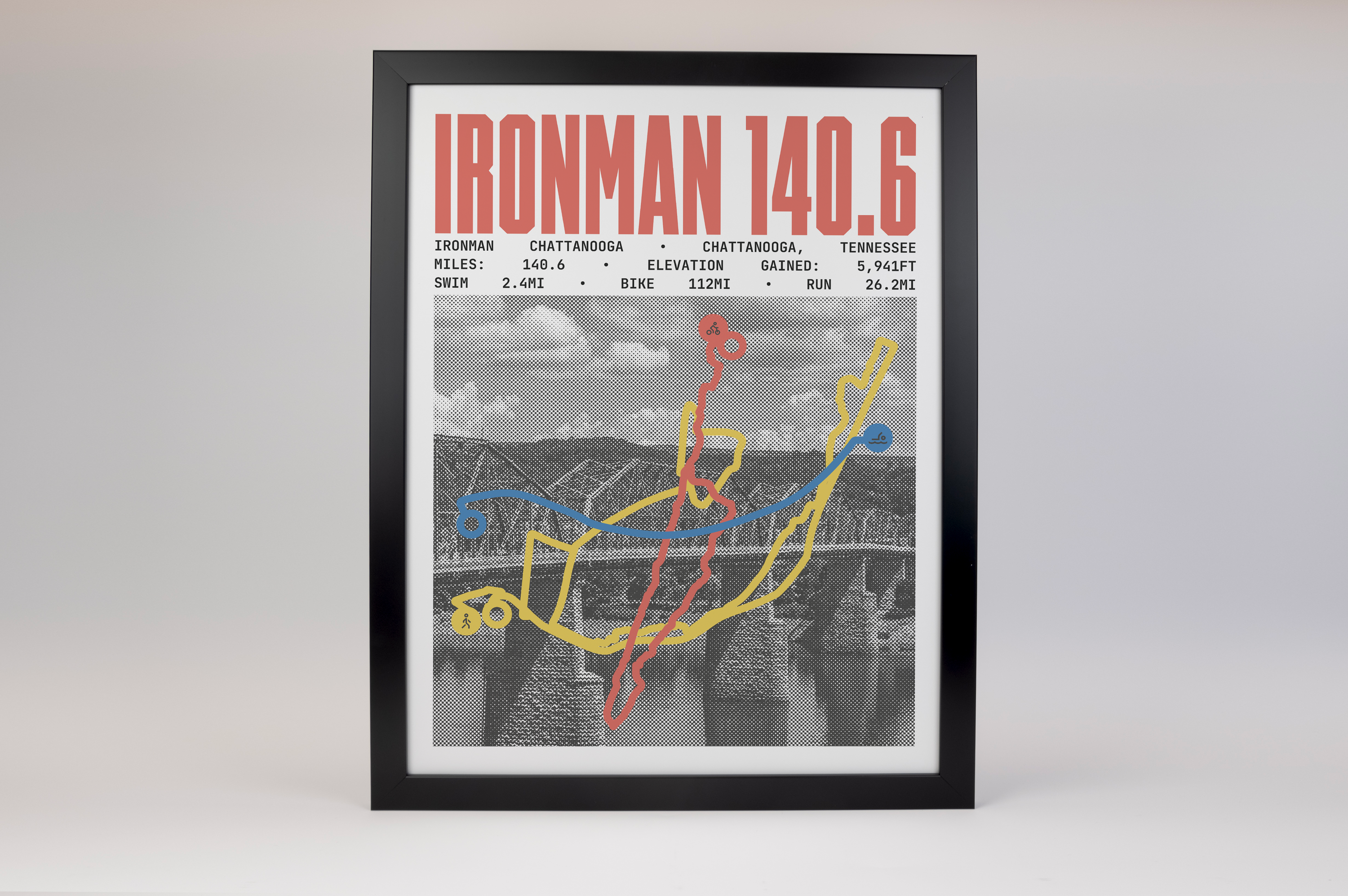 Ironman 140.6 Chattanooga Poster