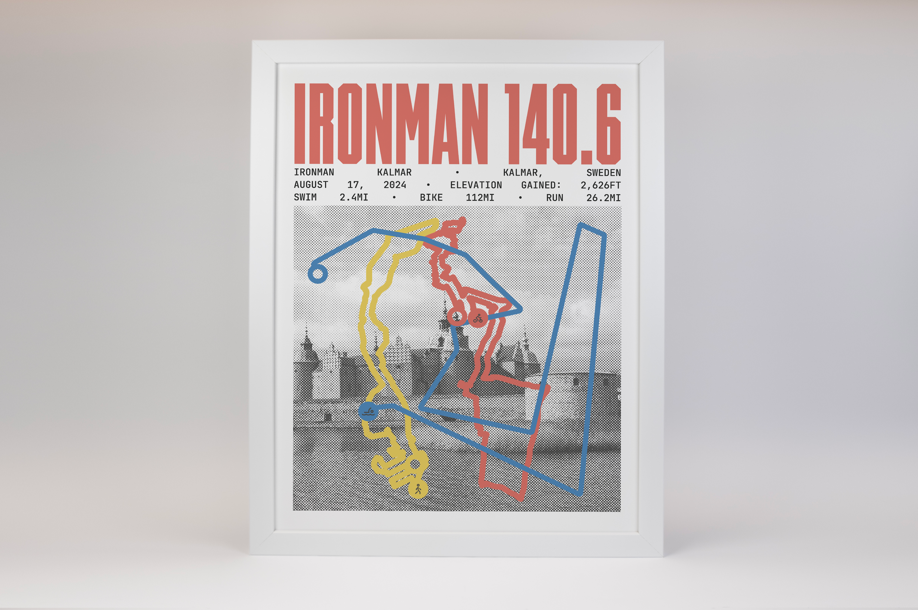 Ironman 140.6 Kalmar Poster