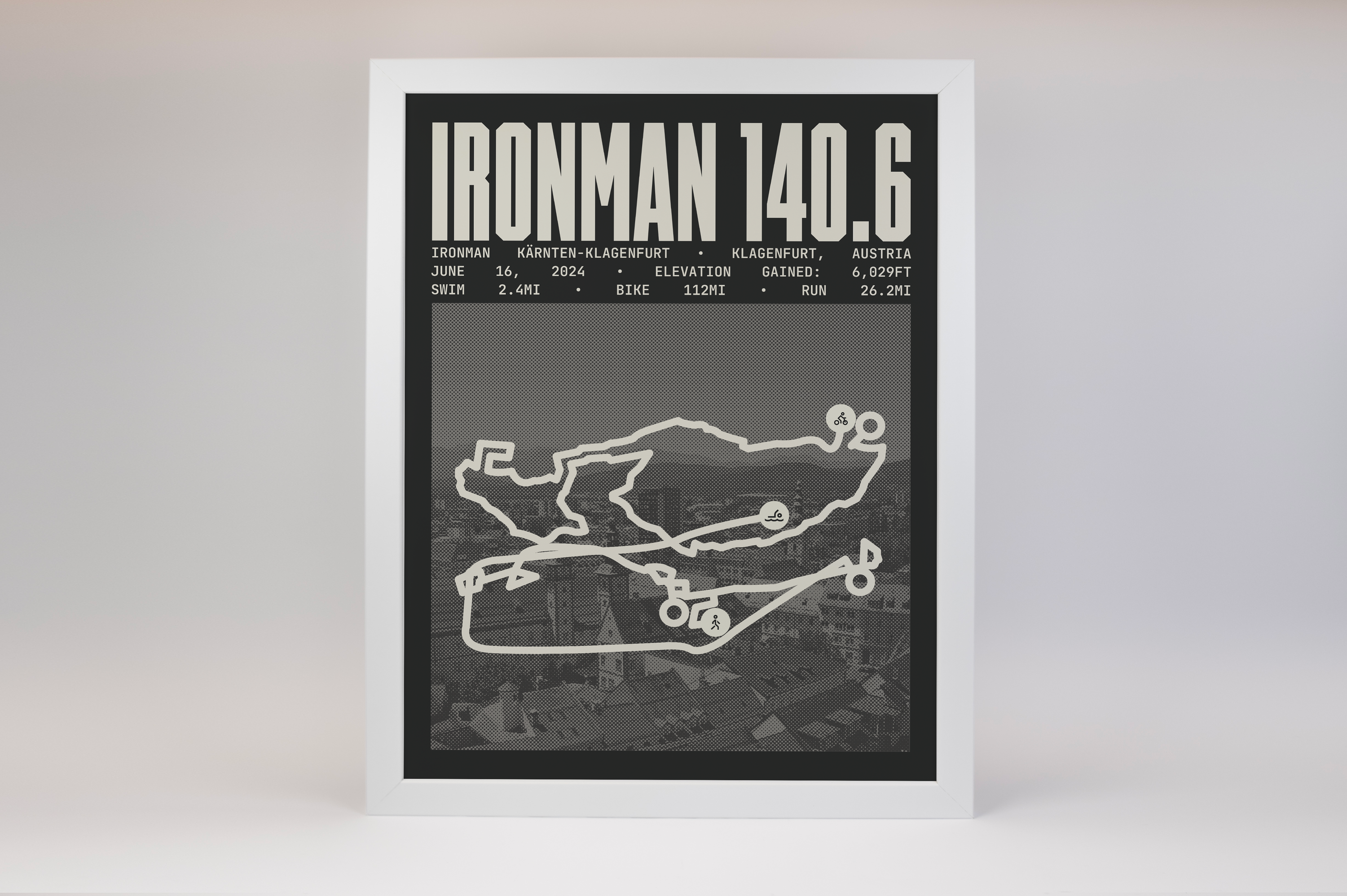 Ironman 140.6 Kärnten-Klagenfurt, Austria Poster