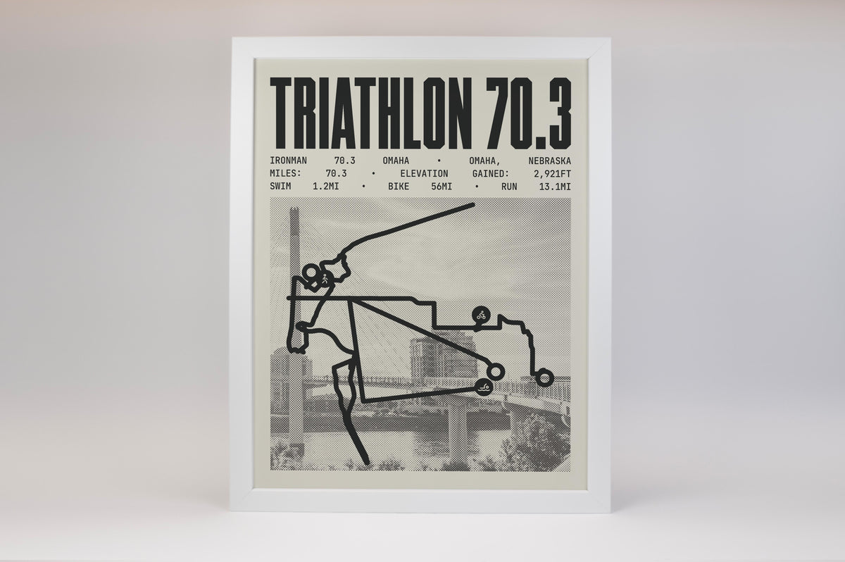 Ironman 70.3 Omaha Poster