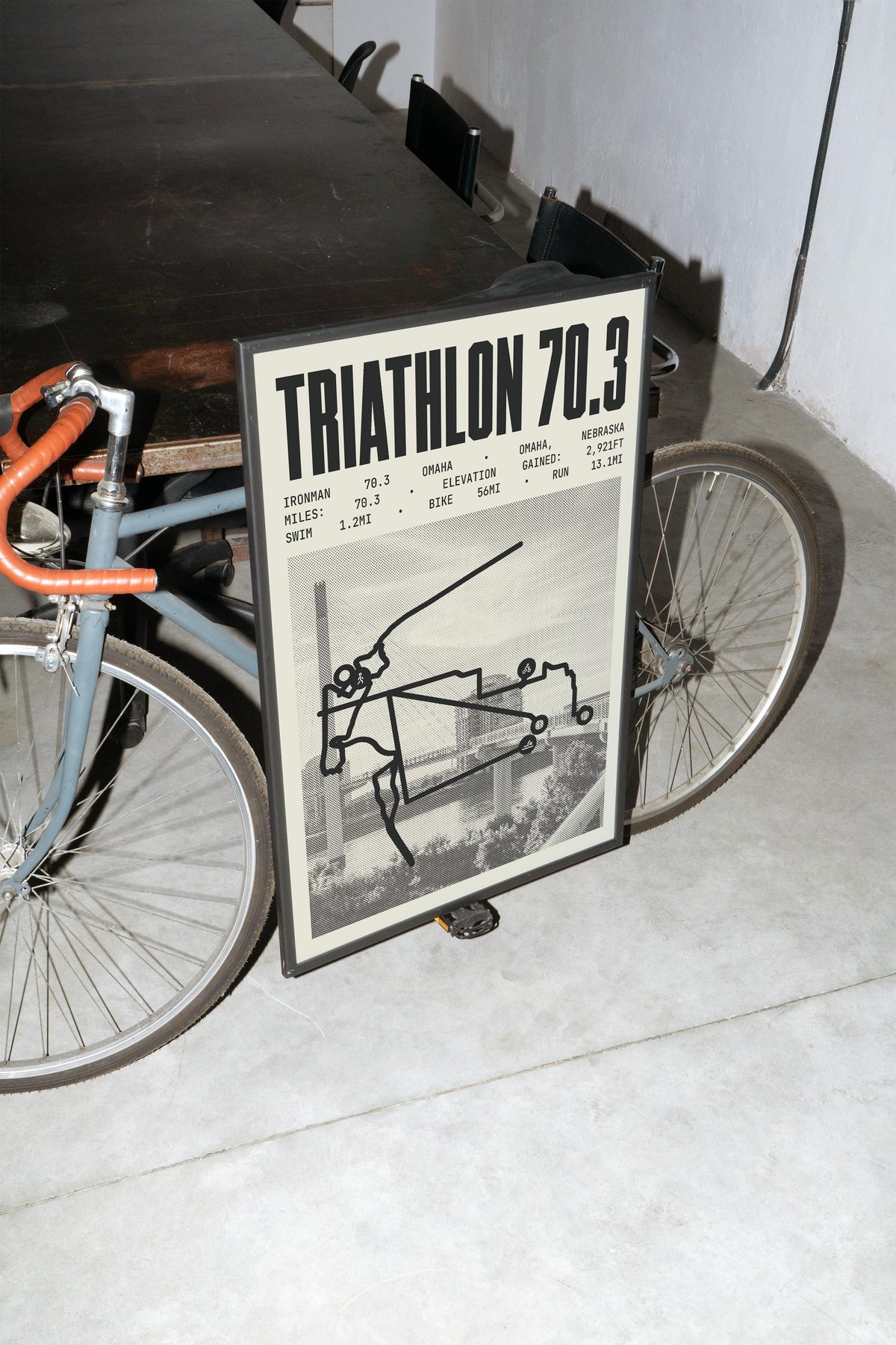 Ironman 70.3 Omaha Poster