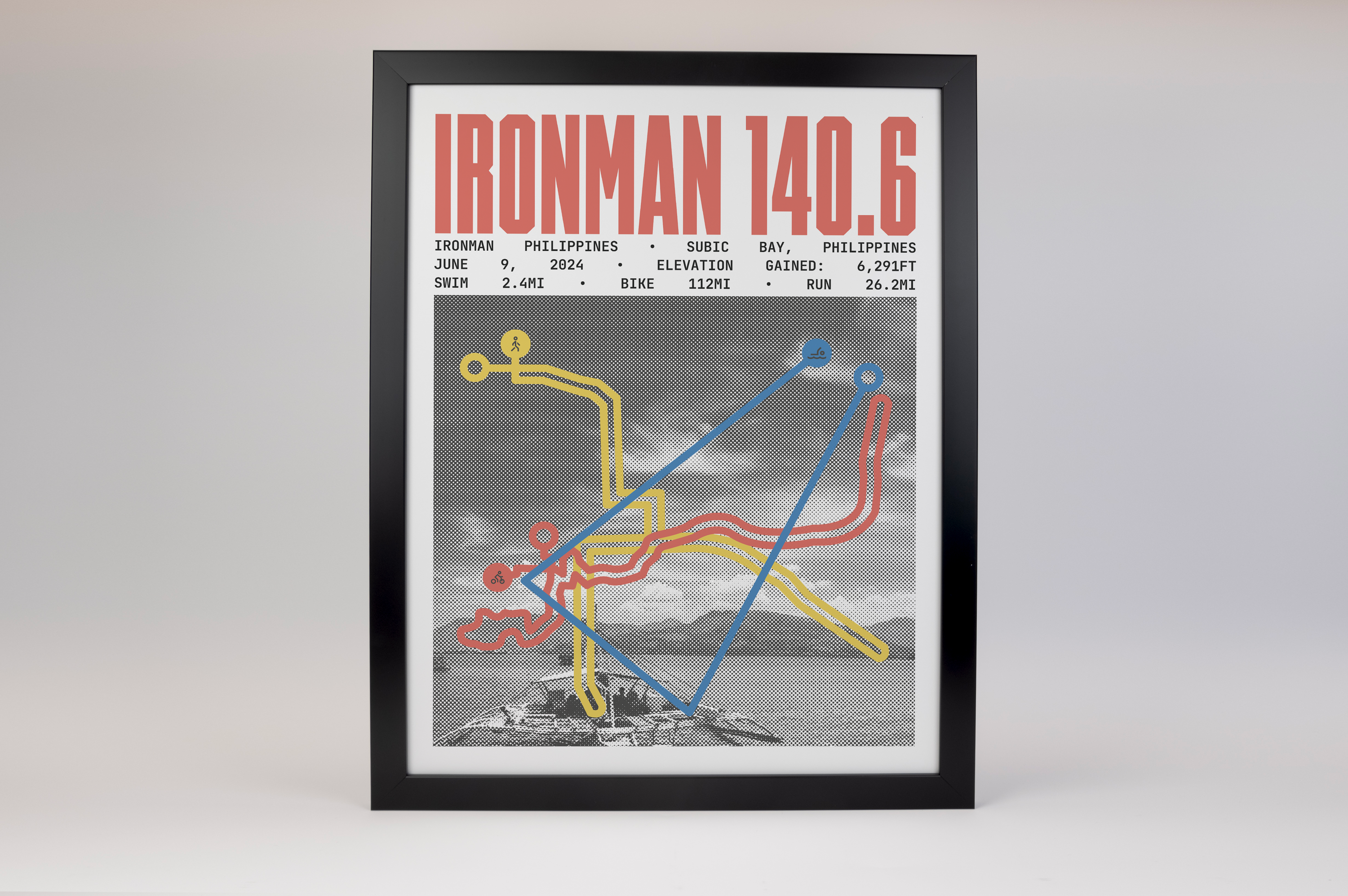 Ironman 140.6 Philippines Poster