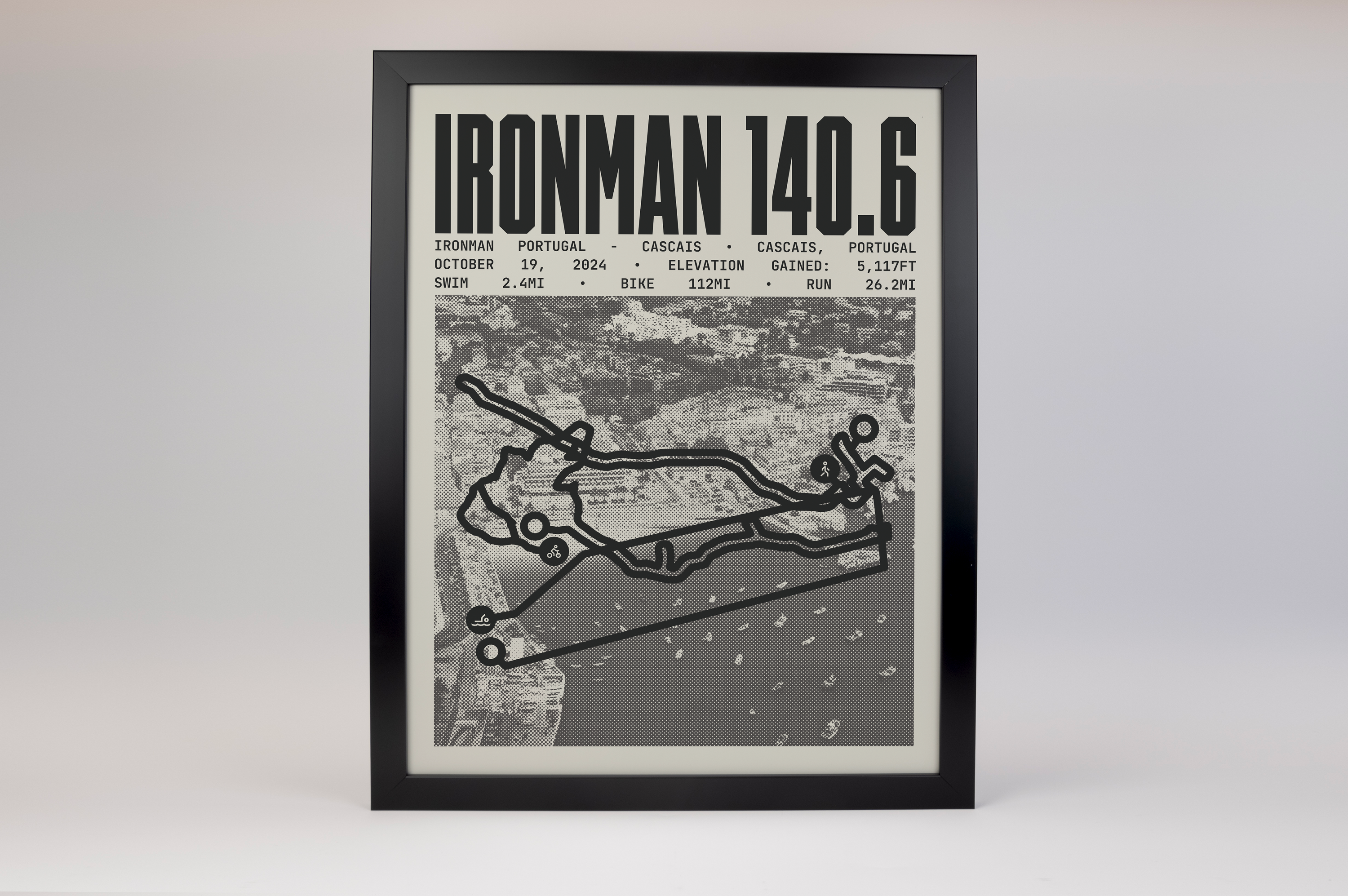 Ironman 140.6 Portugal - Cascais Poster