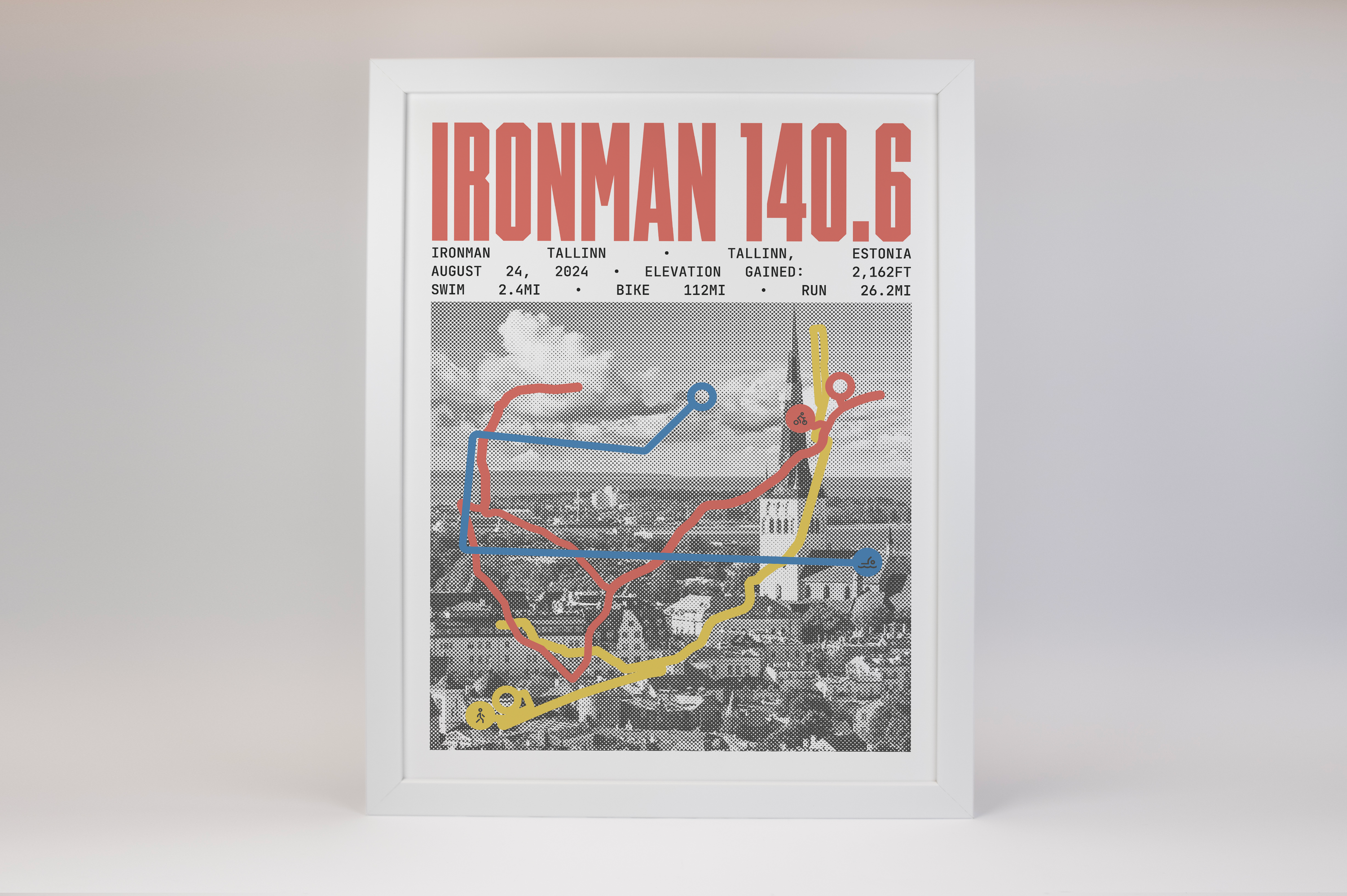 Ironman 140.6 Tallinn Poster