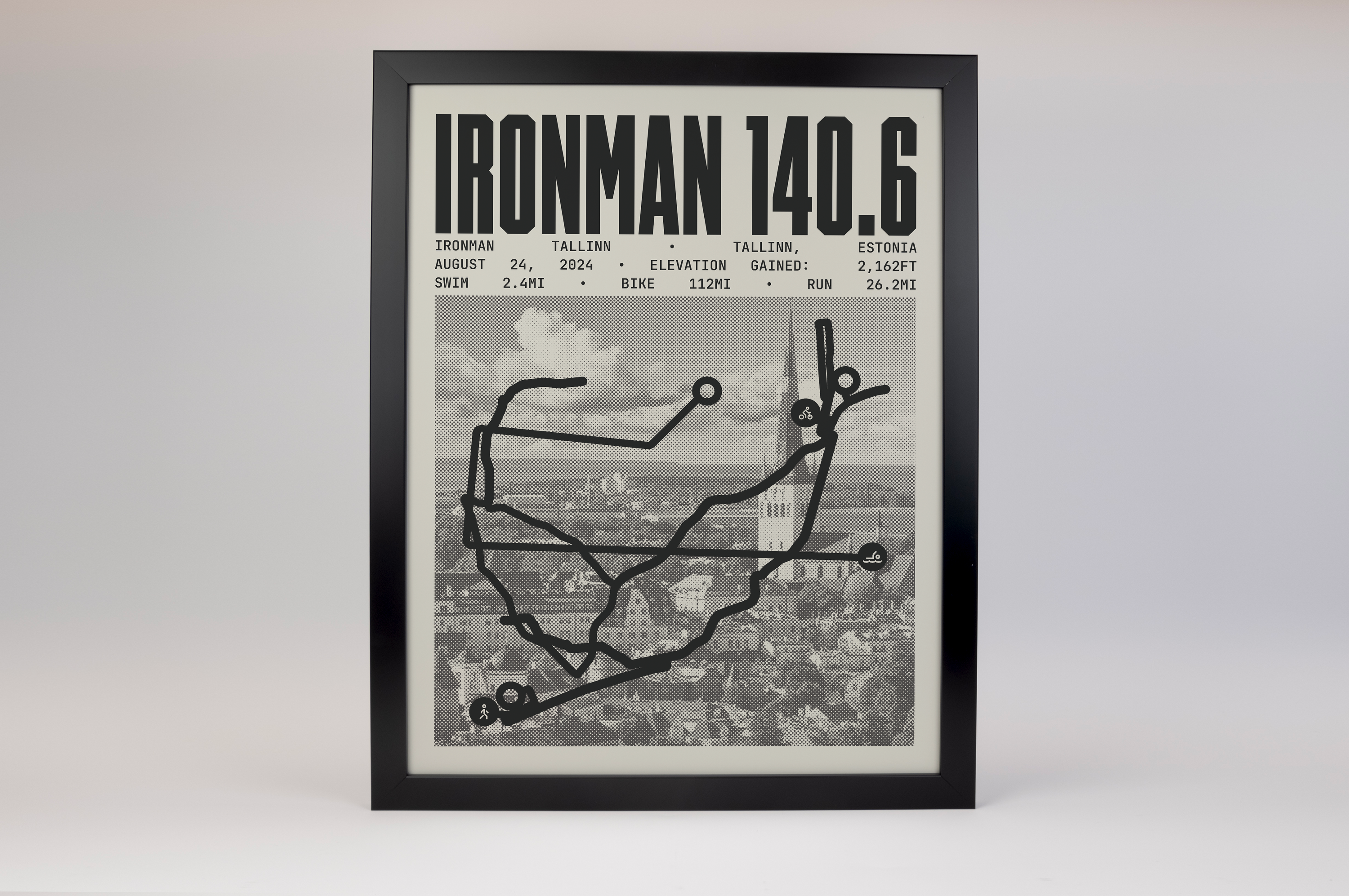 Ironman 140.6 Tallinn Poster