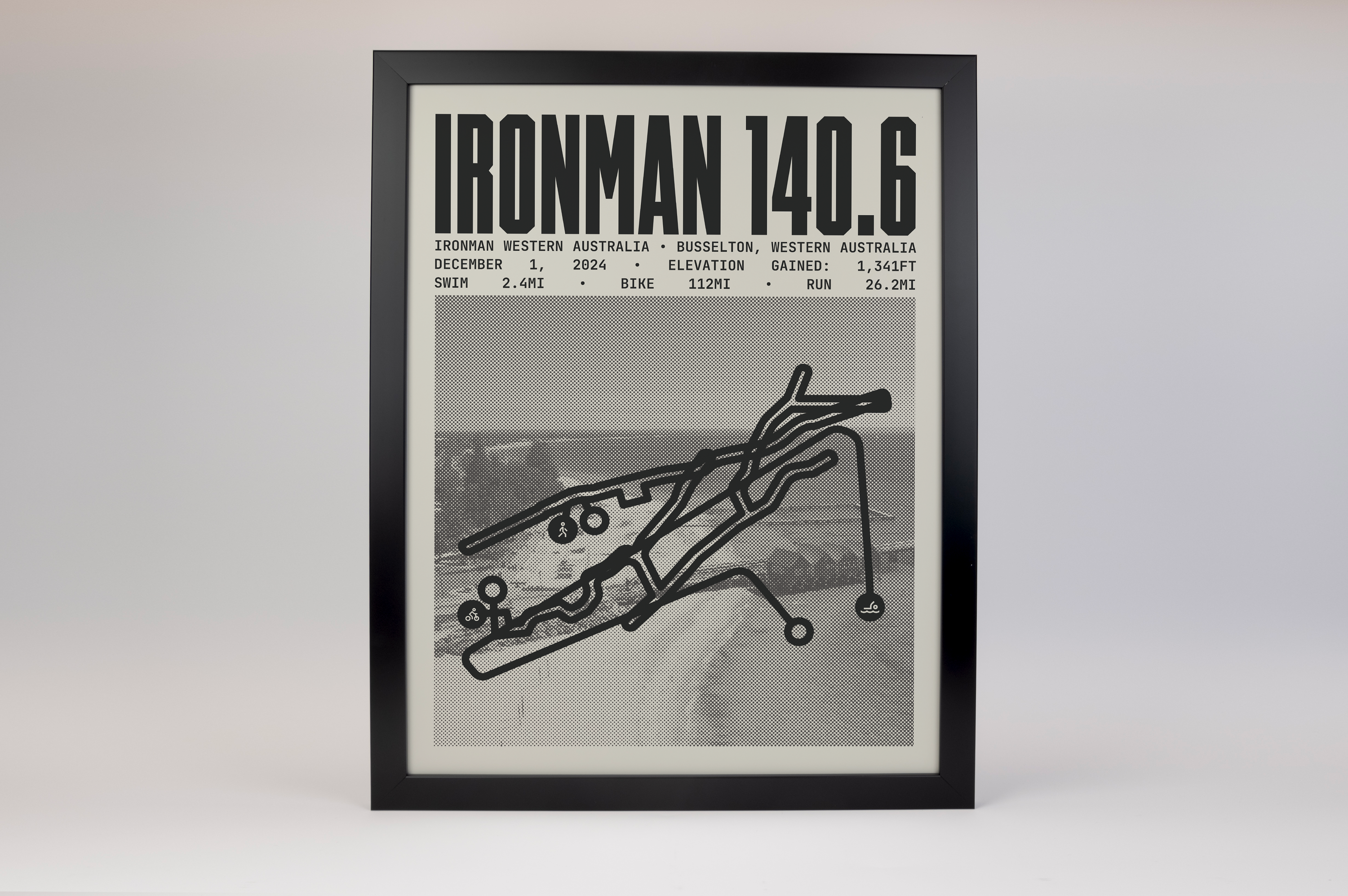 Ironman 140.6 Western Australia Poster