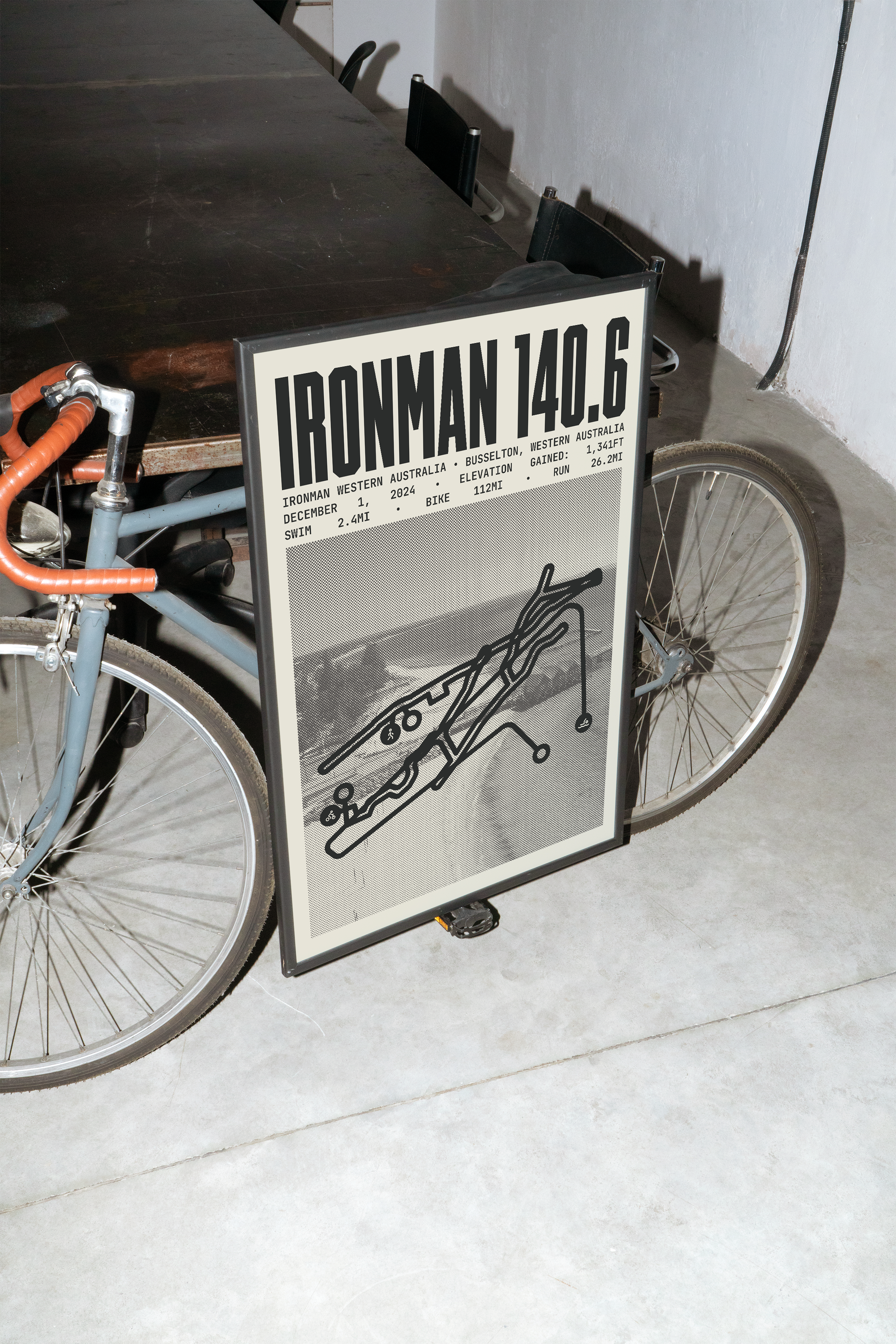 Ironman 140.6 Western Australia Poster