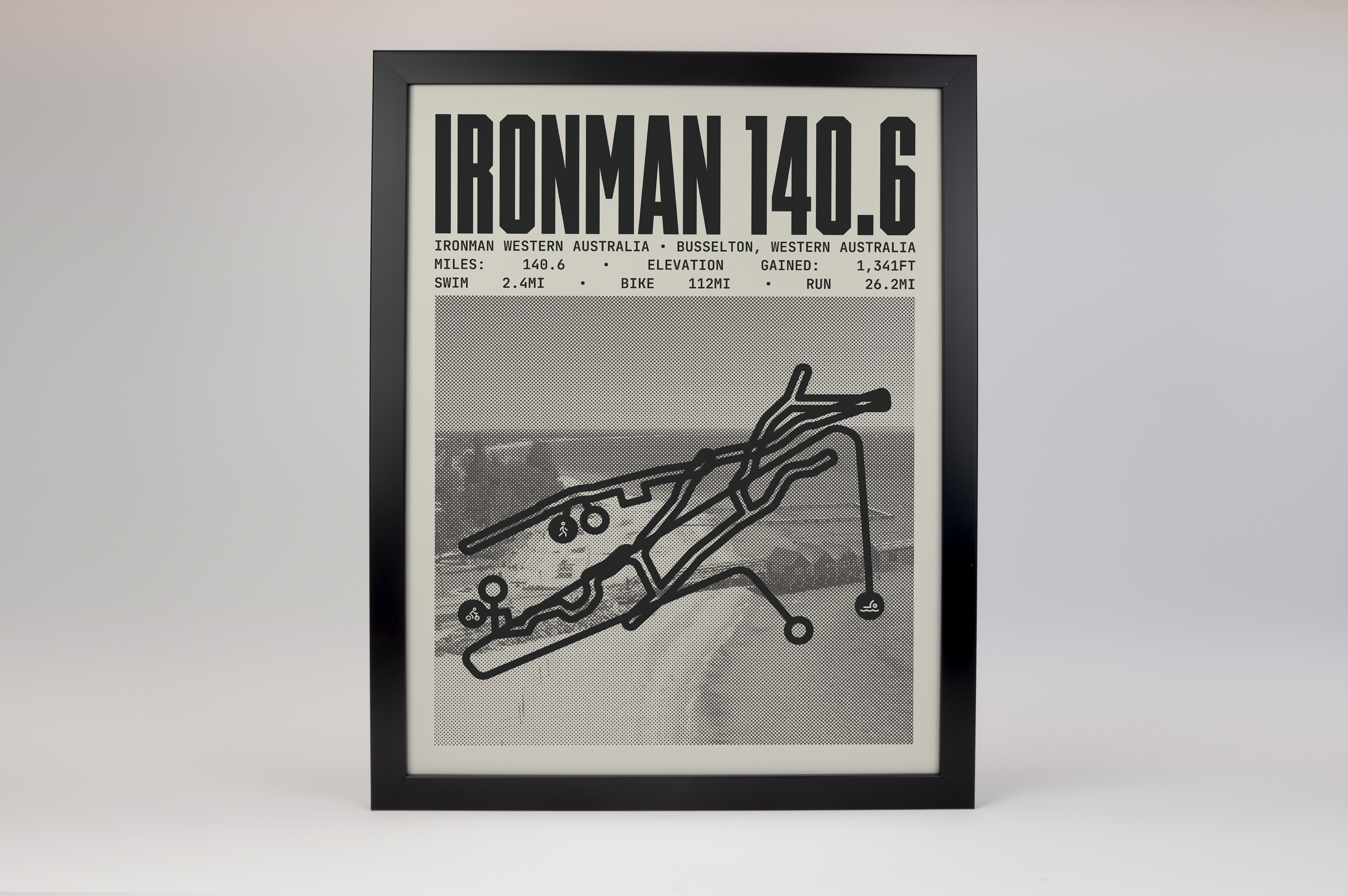 Ironman 140.6 Western Australia Poster