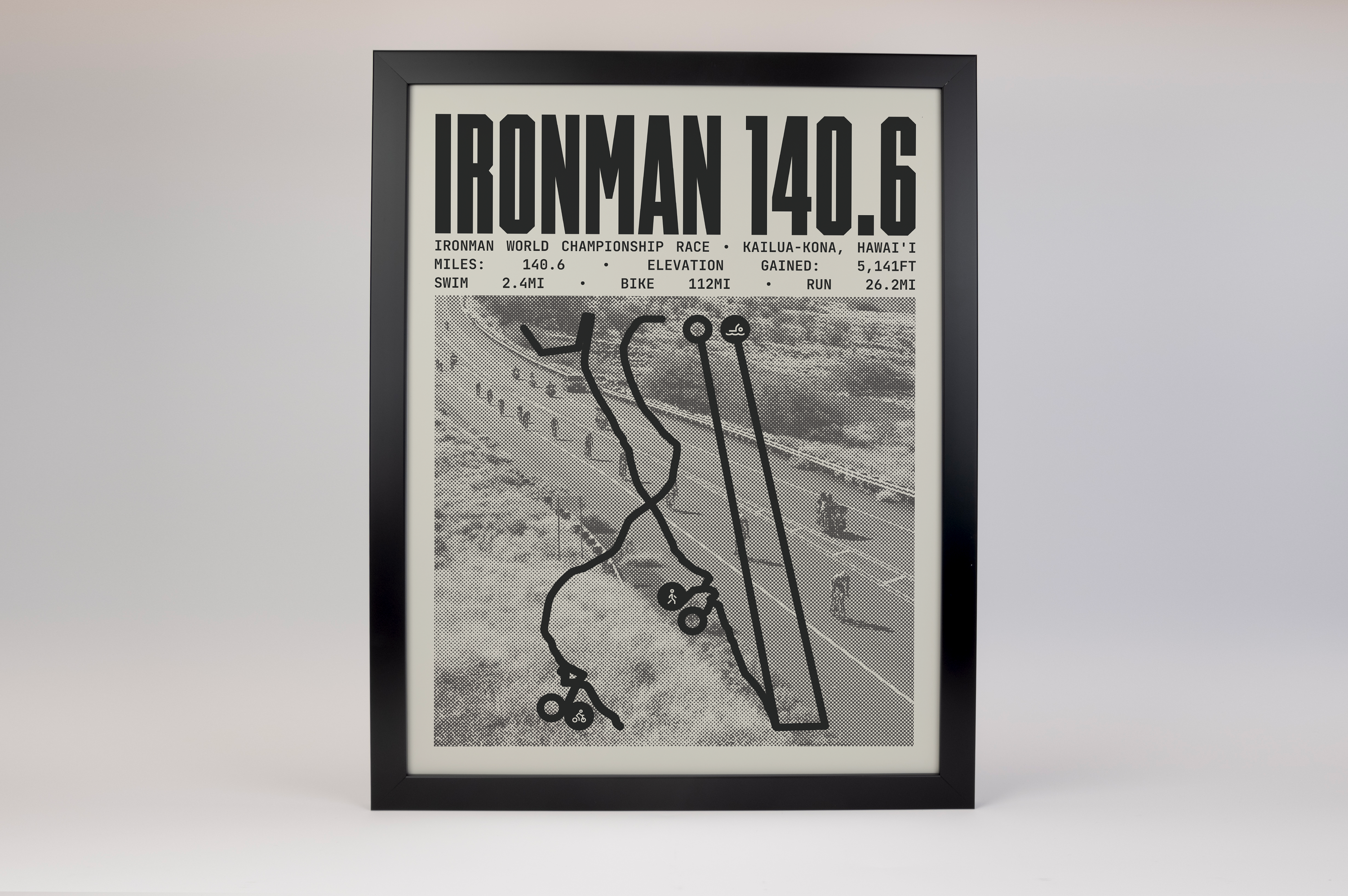 Ironman 140.6 Kailua-Kona Poster