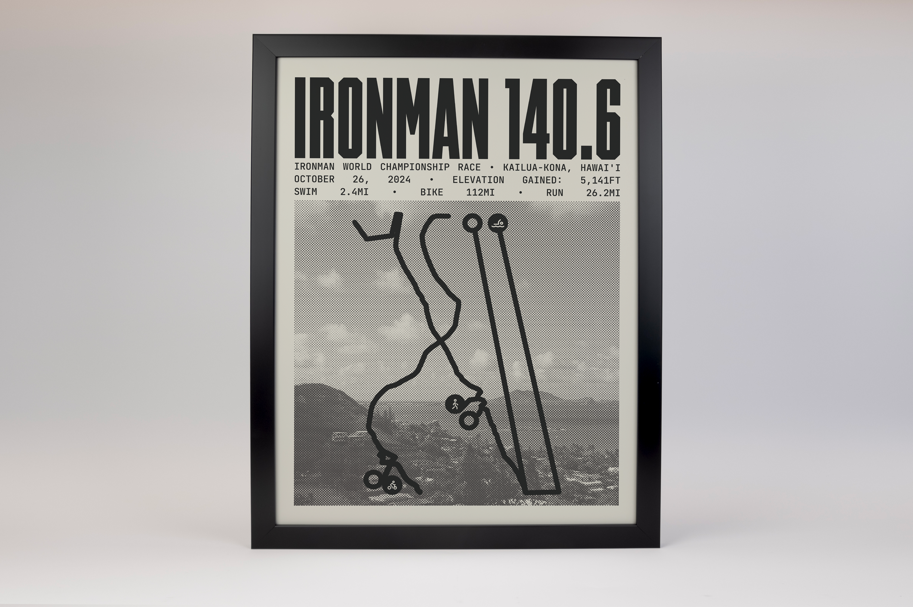 Ironman 140.6 Kailua-Kona Poster