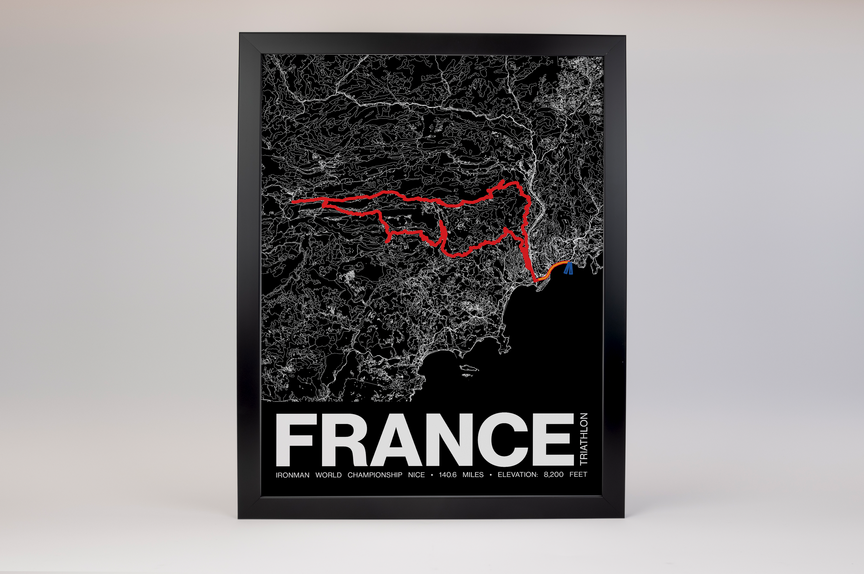 Ironman World Championship Nice Poster - Grid Style