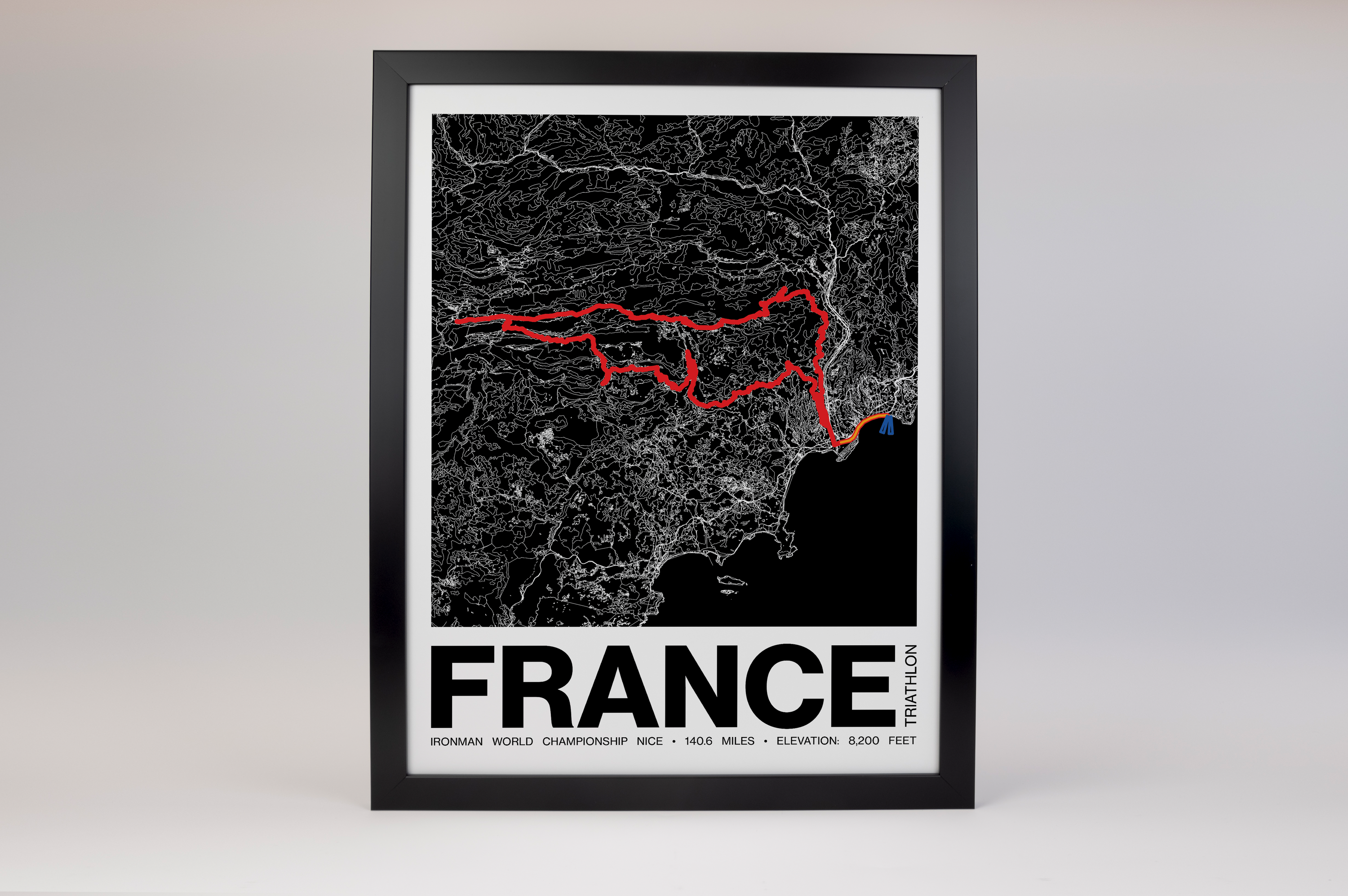 Ironman World Championship Nice Poster - Grid Style