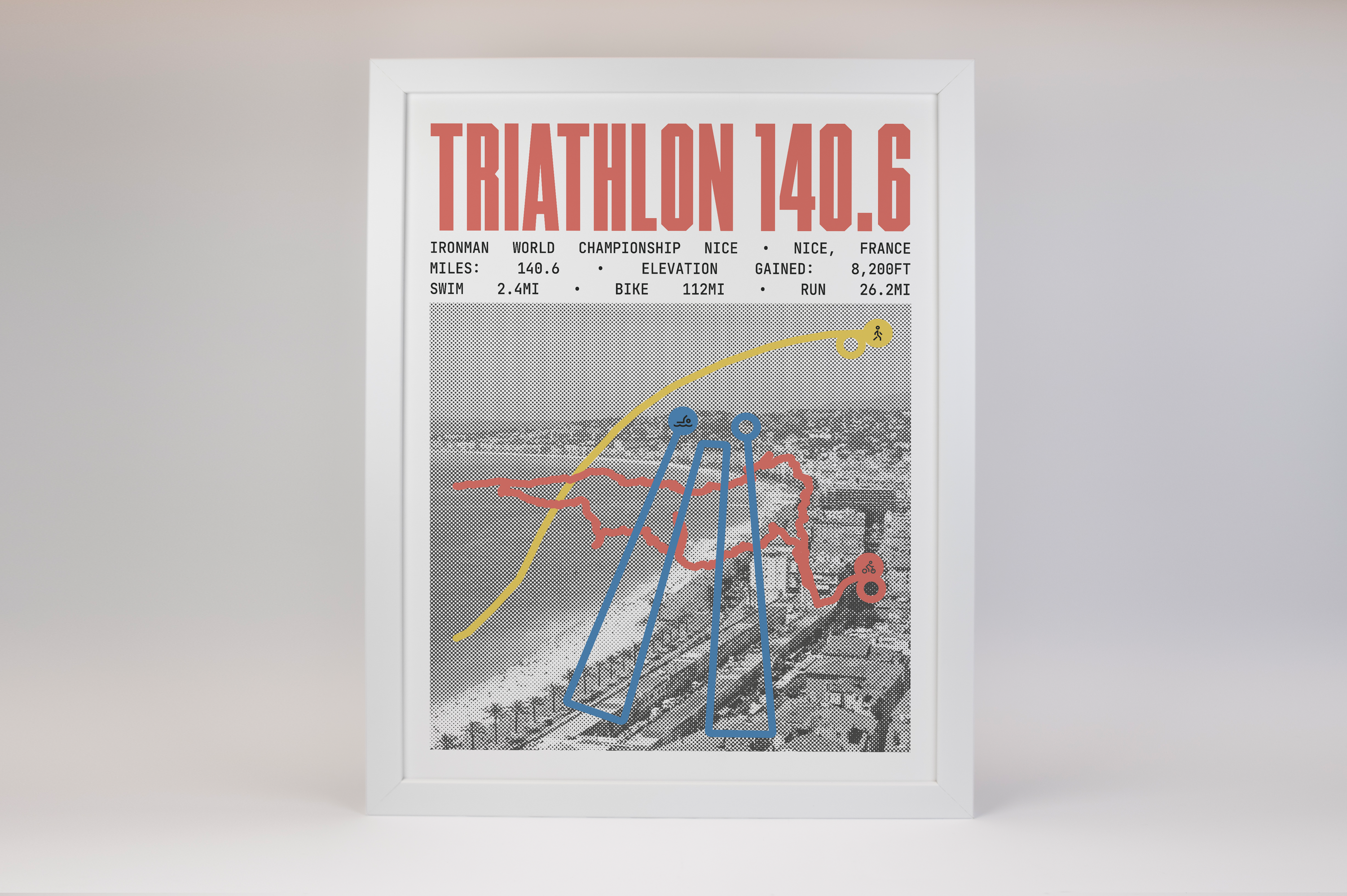 Ironman World Championship Nice Poster