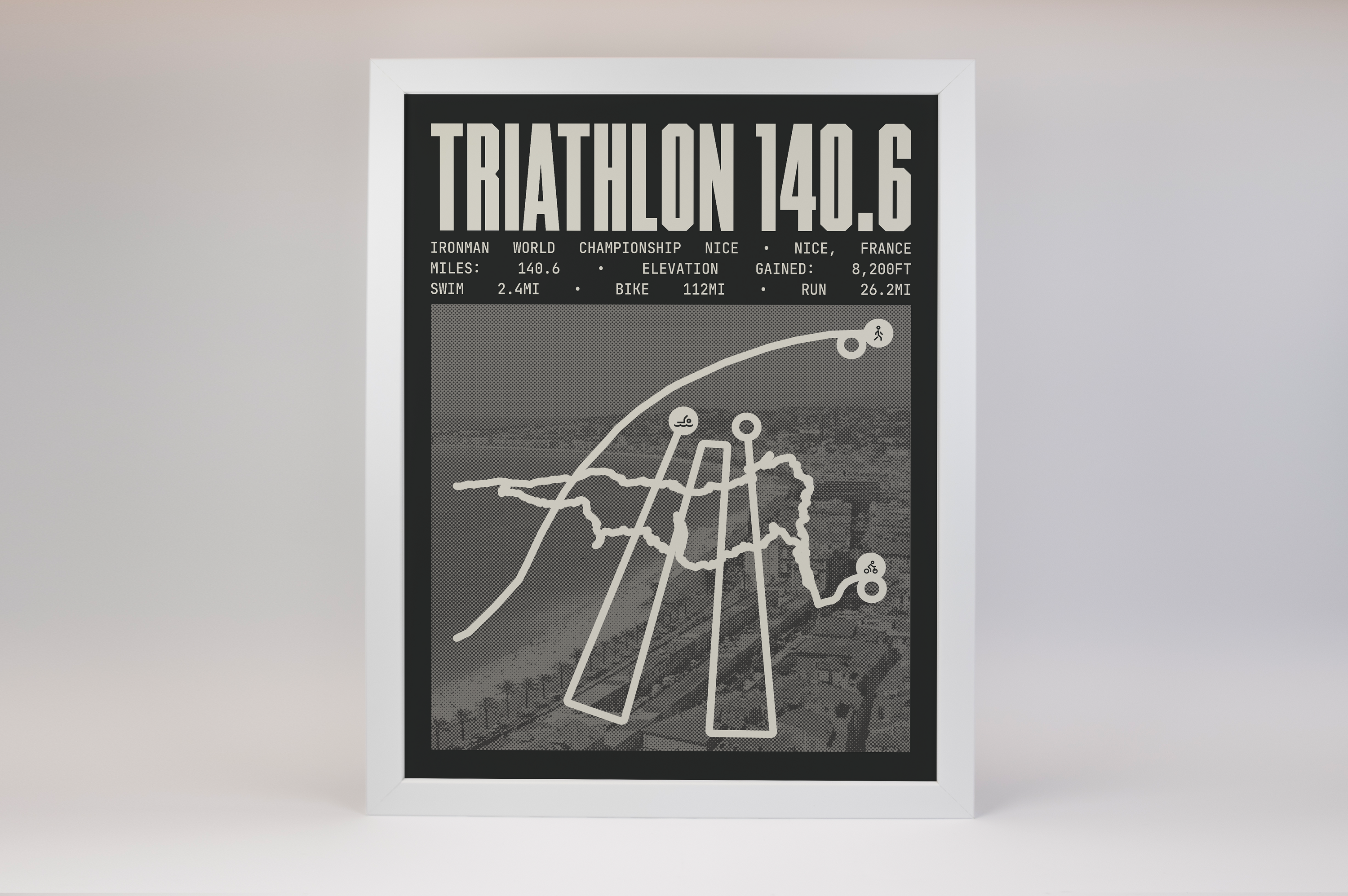 Ironman World Championship Nice Poster