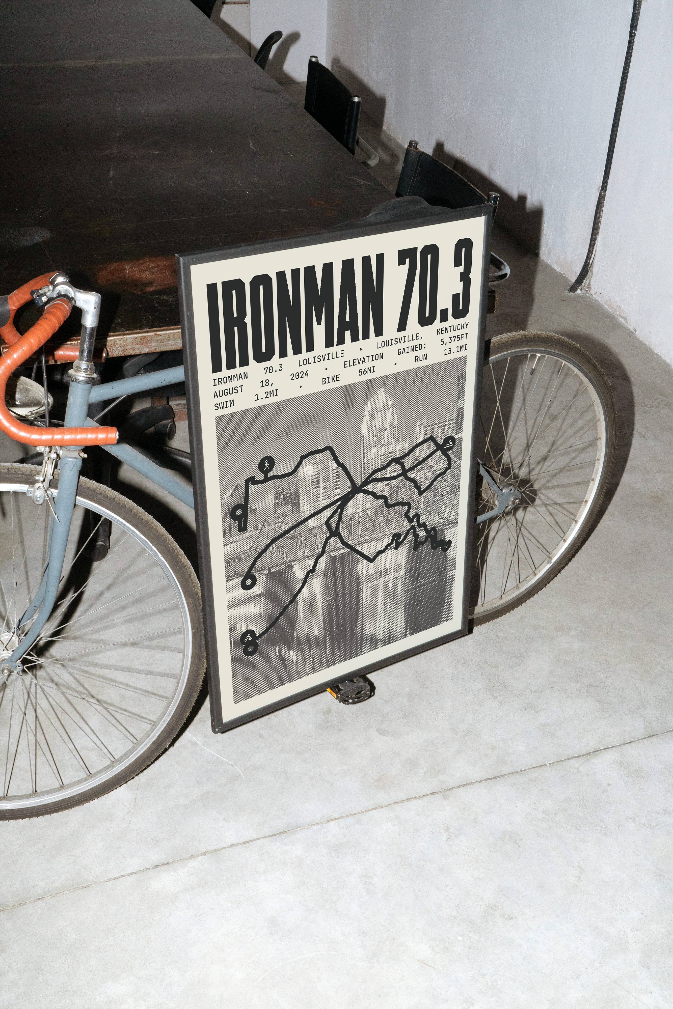 Ironman 70.3 Louisville Poster