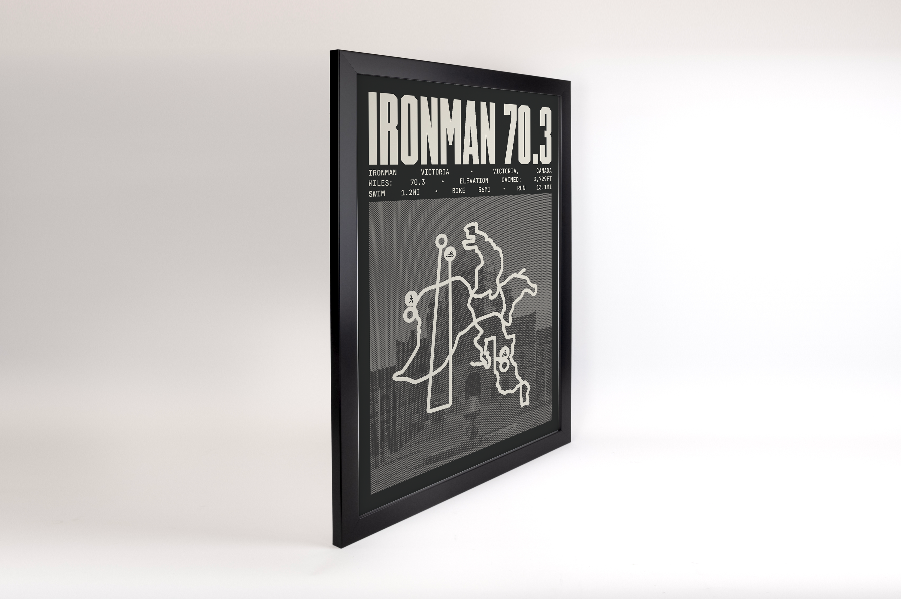 Ironman 70.3 Victoria Poster